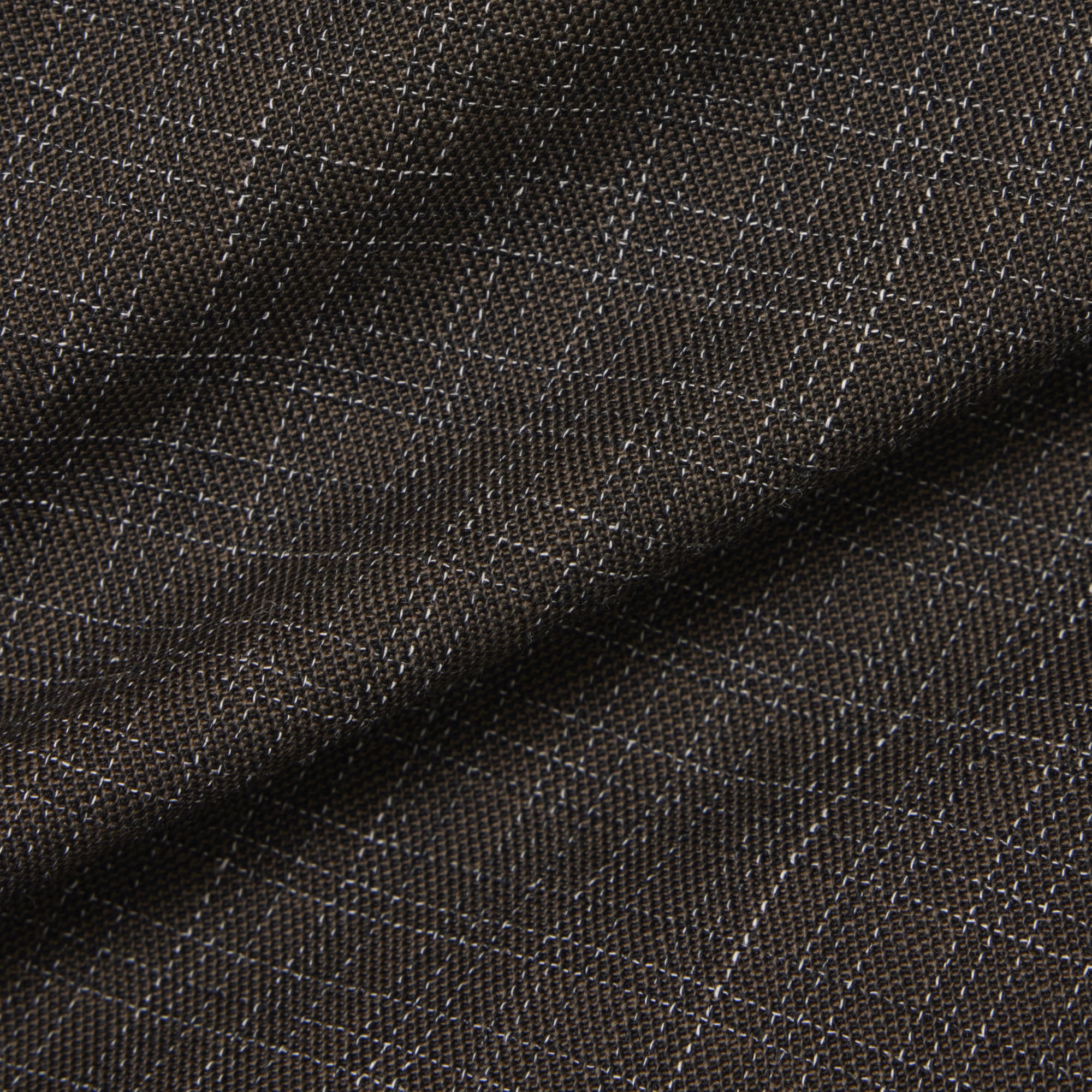 SS26 RUNWAY Erkek Yün Kahverengi Bermuda Şort