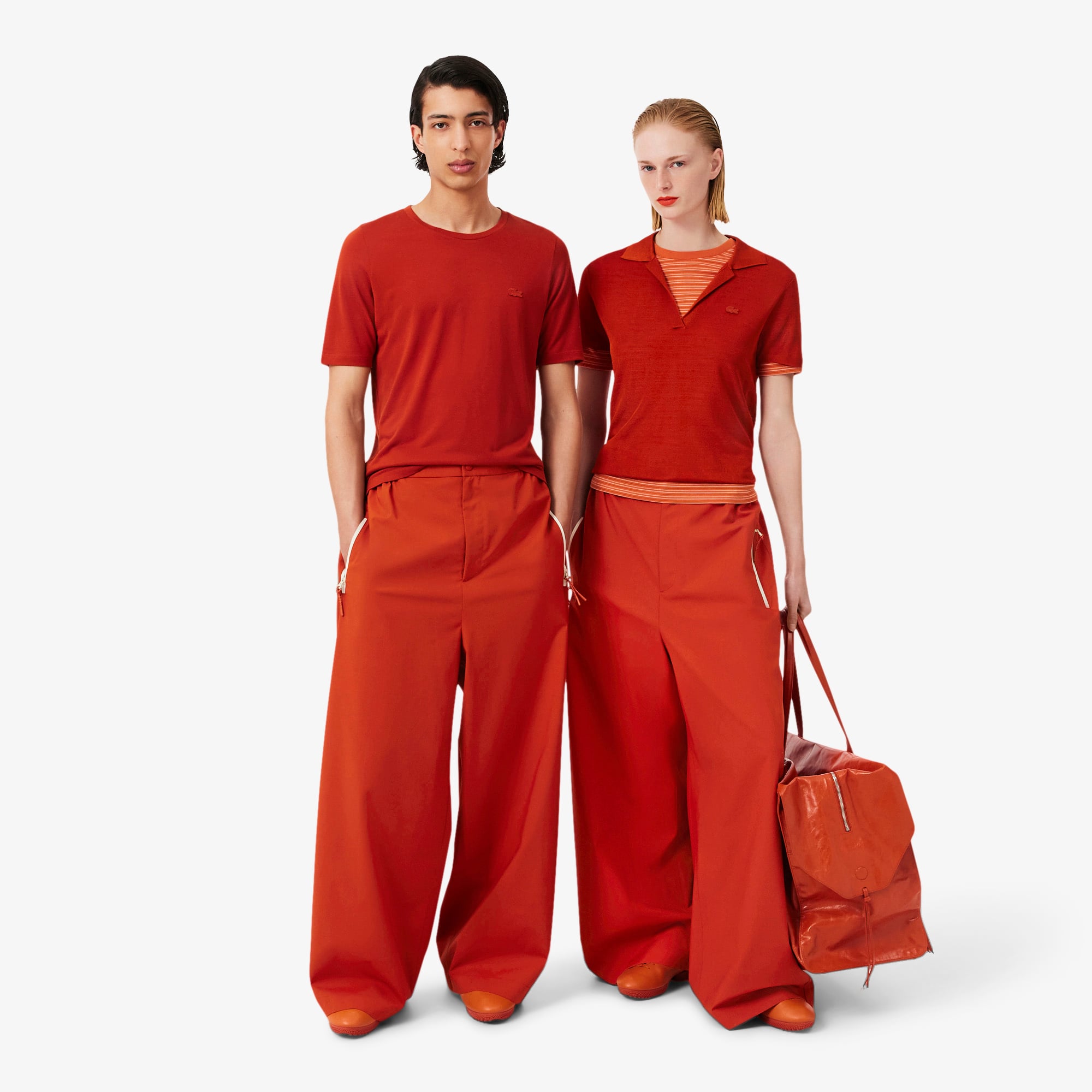 Lacoste SS26 RUNWAY Unisex Turuncu Pantolon