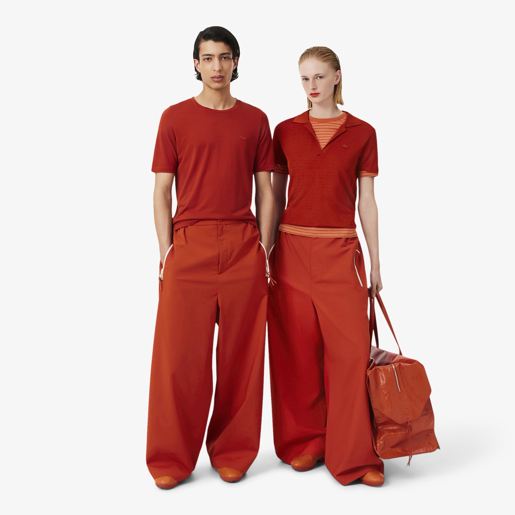 SS26 RUNWAY Unisex Turuncu Pantolon