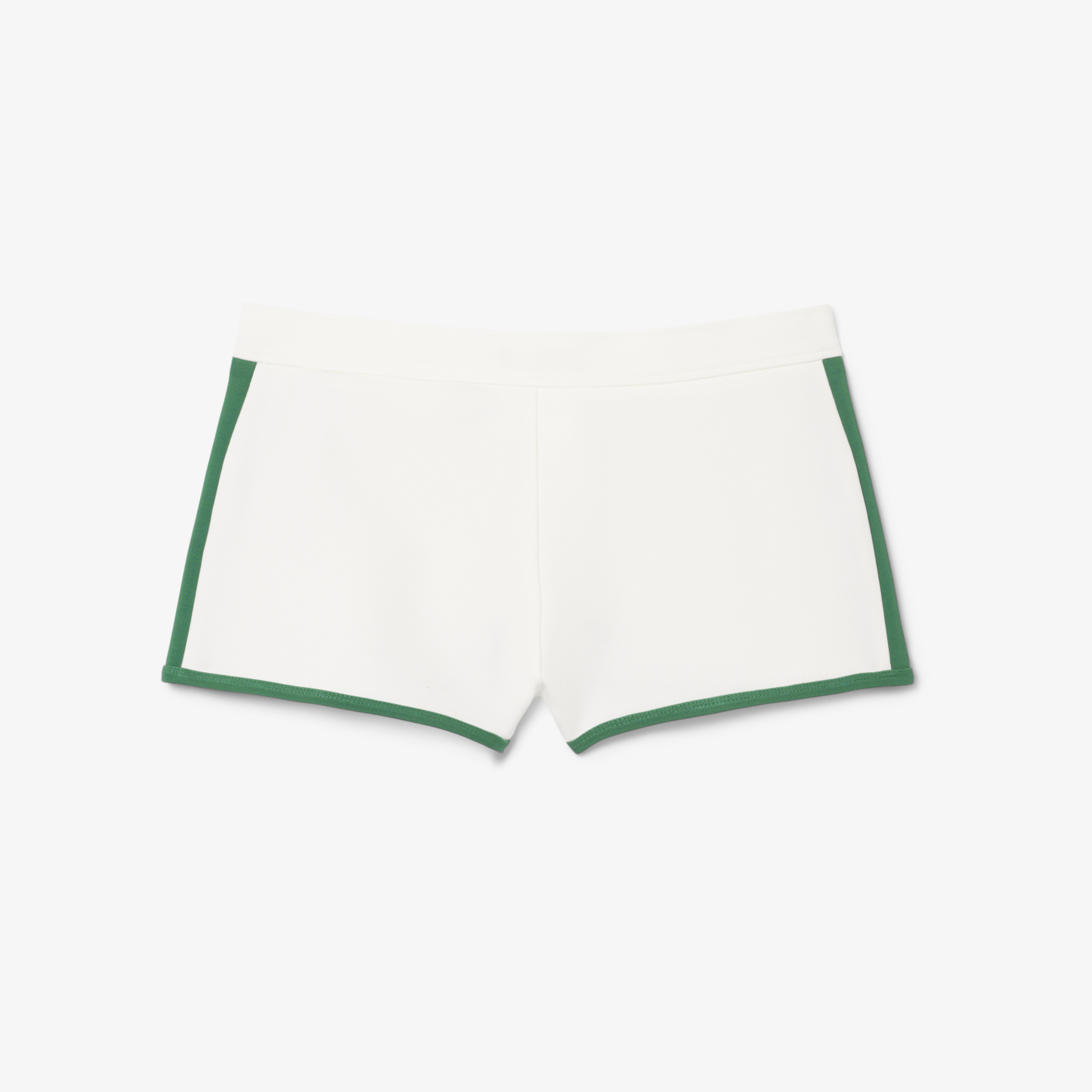 SS26 RUNWAY Kadın Saten Beyaz Şort