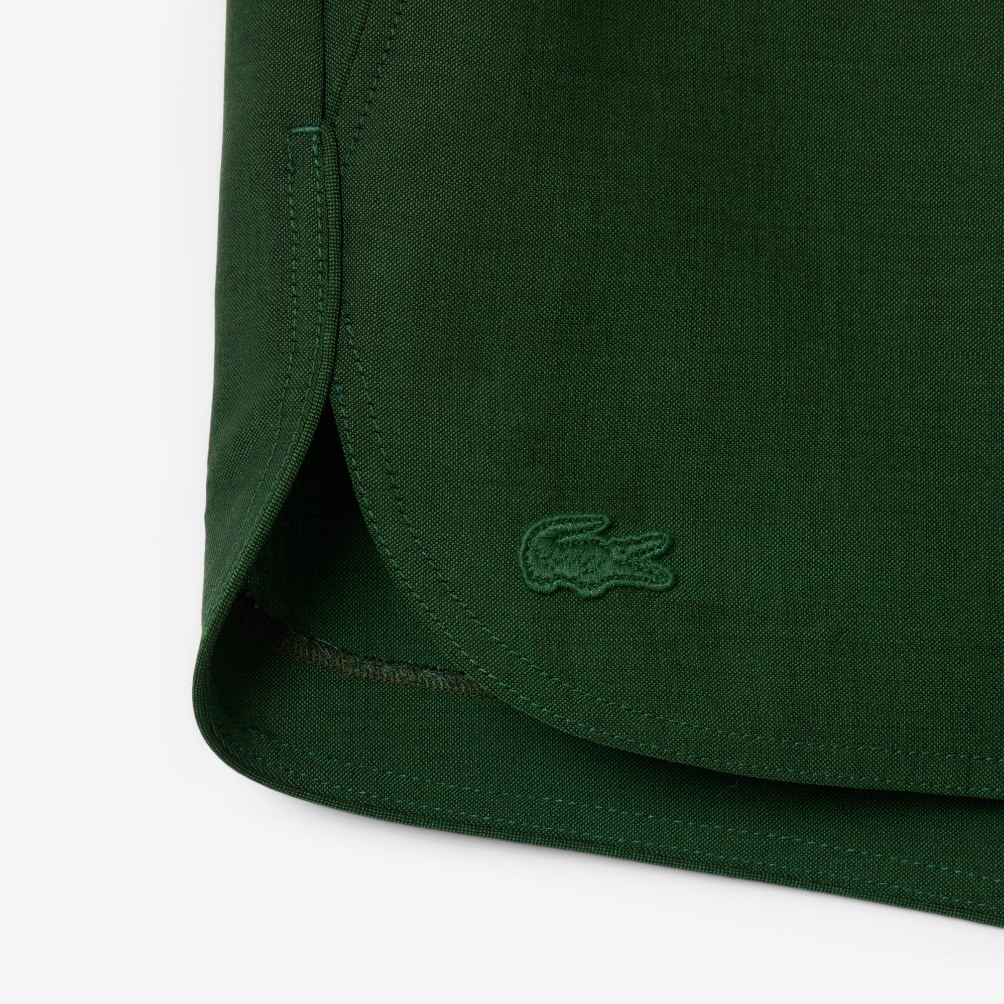Lacoste SS26 RUNWAY Erkek Yün Yeşil Şort görsel 7