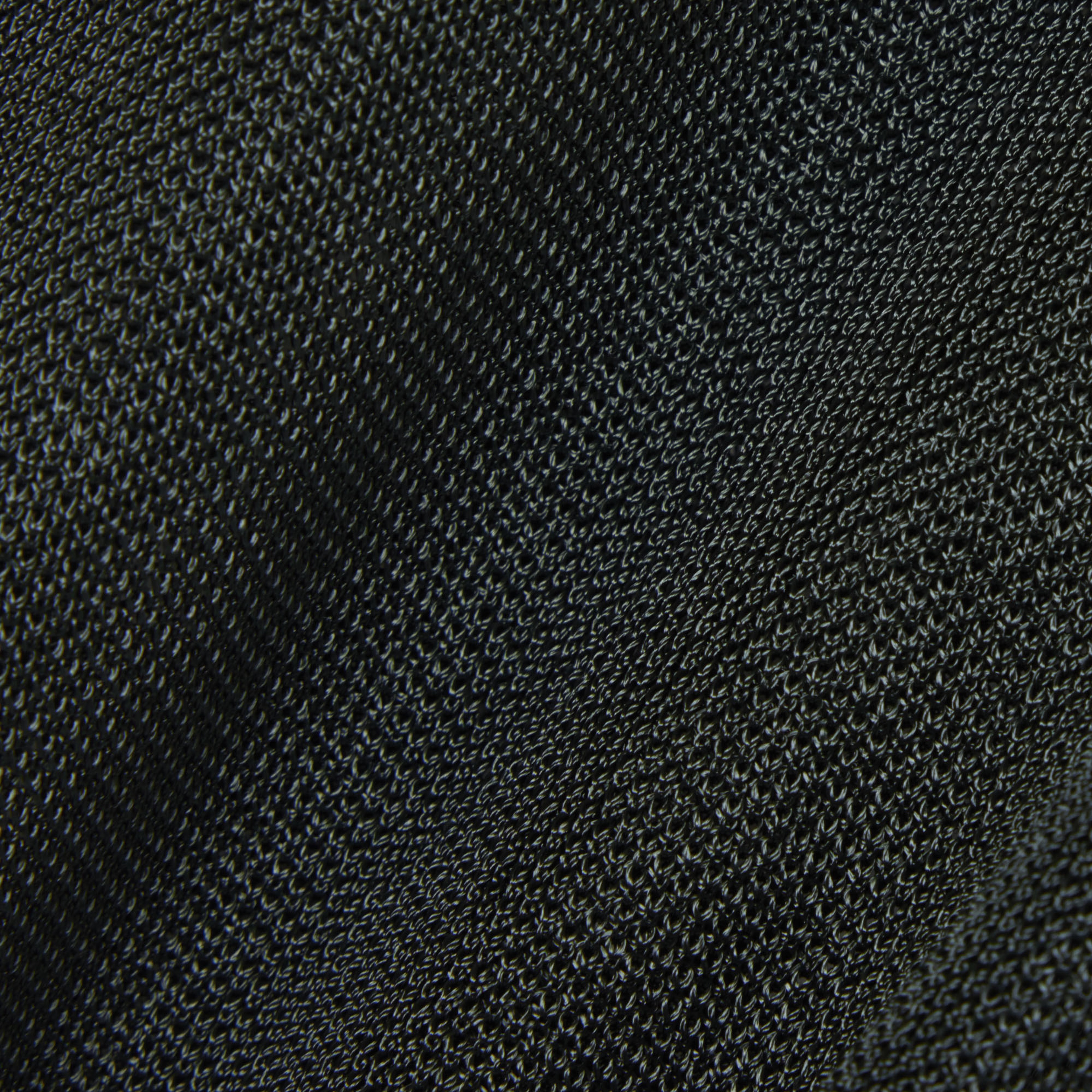 SS26 RUNWAY Erkek Slim Fit Kısa Kollu Polo Yaka Saten Koyu Yeşil Triko