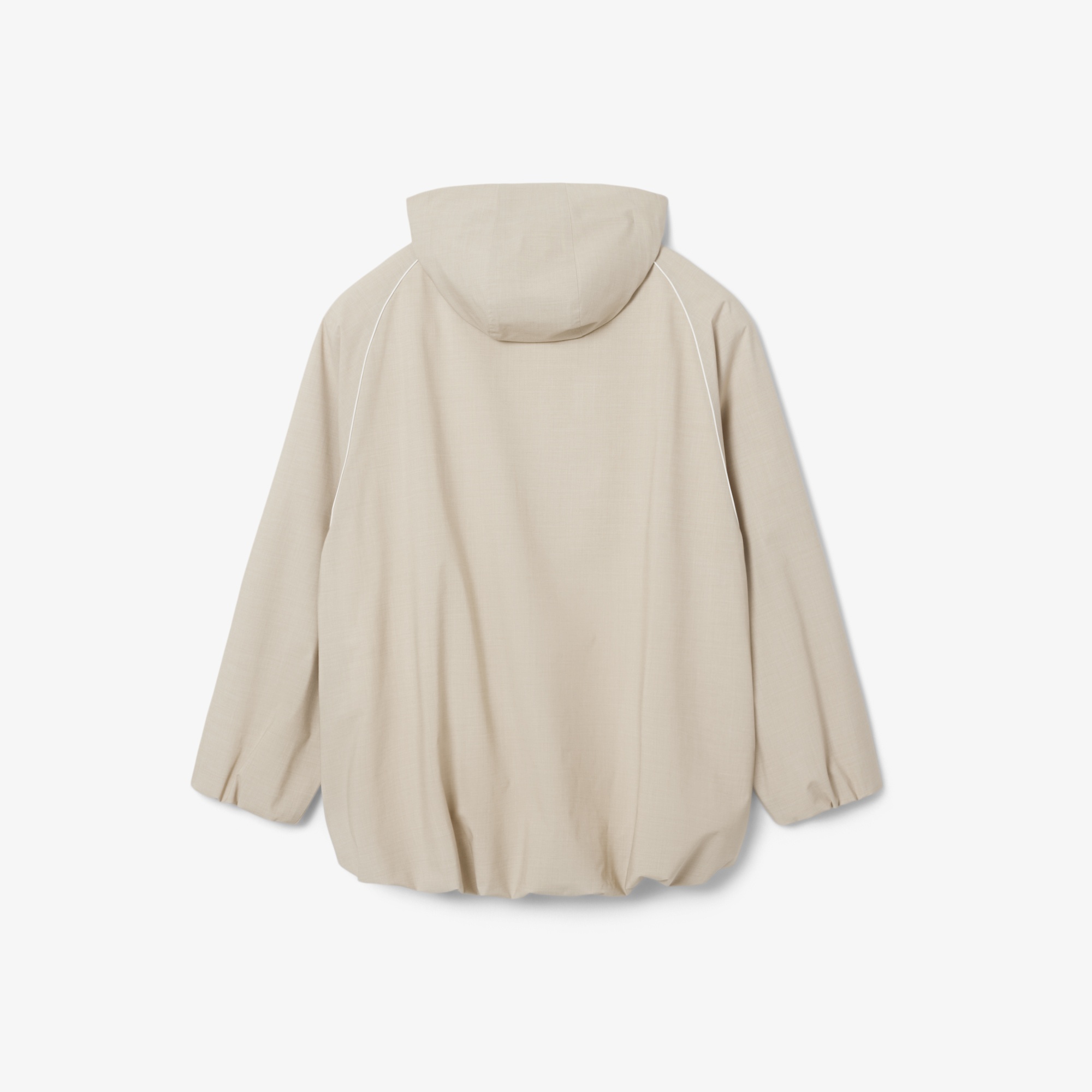 SS26 RUNWAY Unisex Bej Yağmurluk