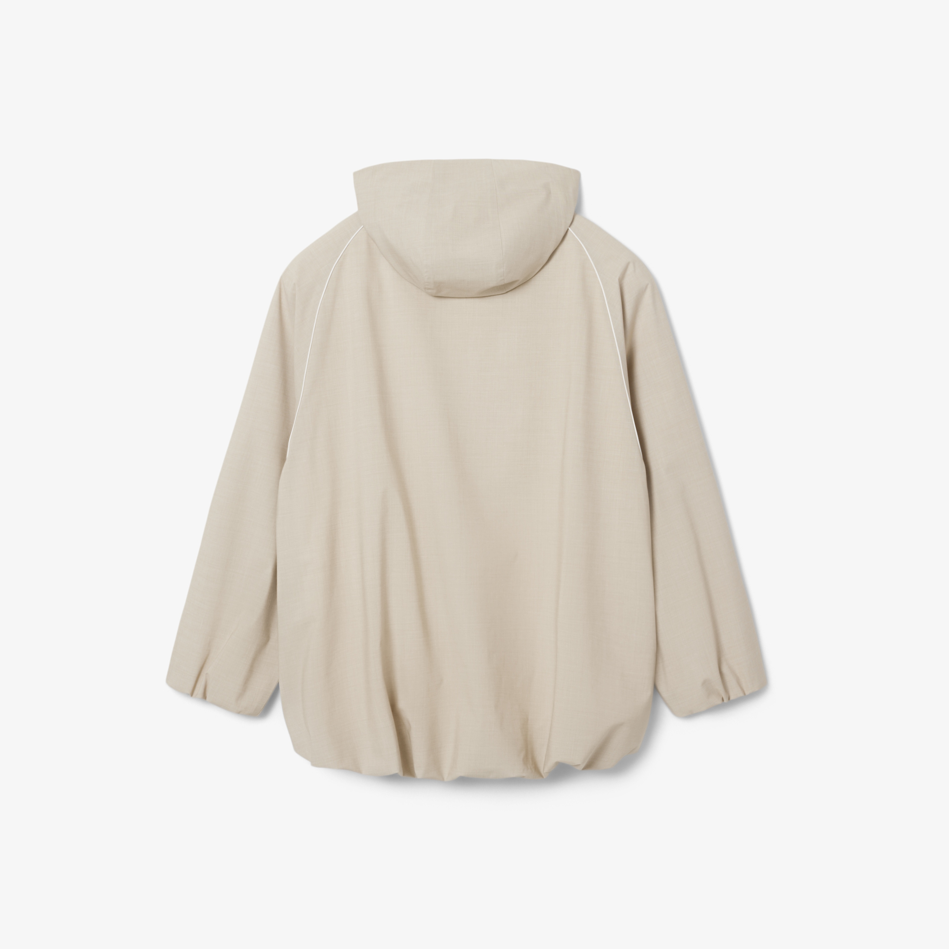 SS26 RUNWAY Unisex Bej Yağmurluk