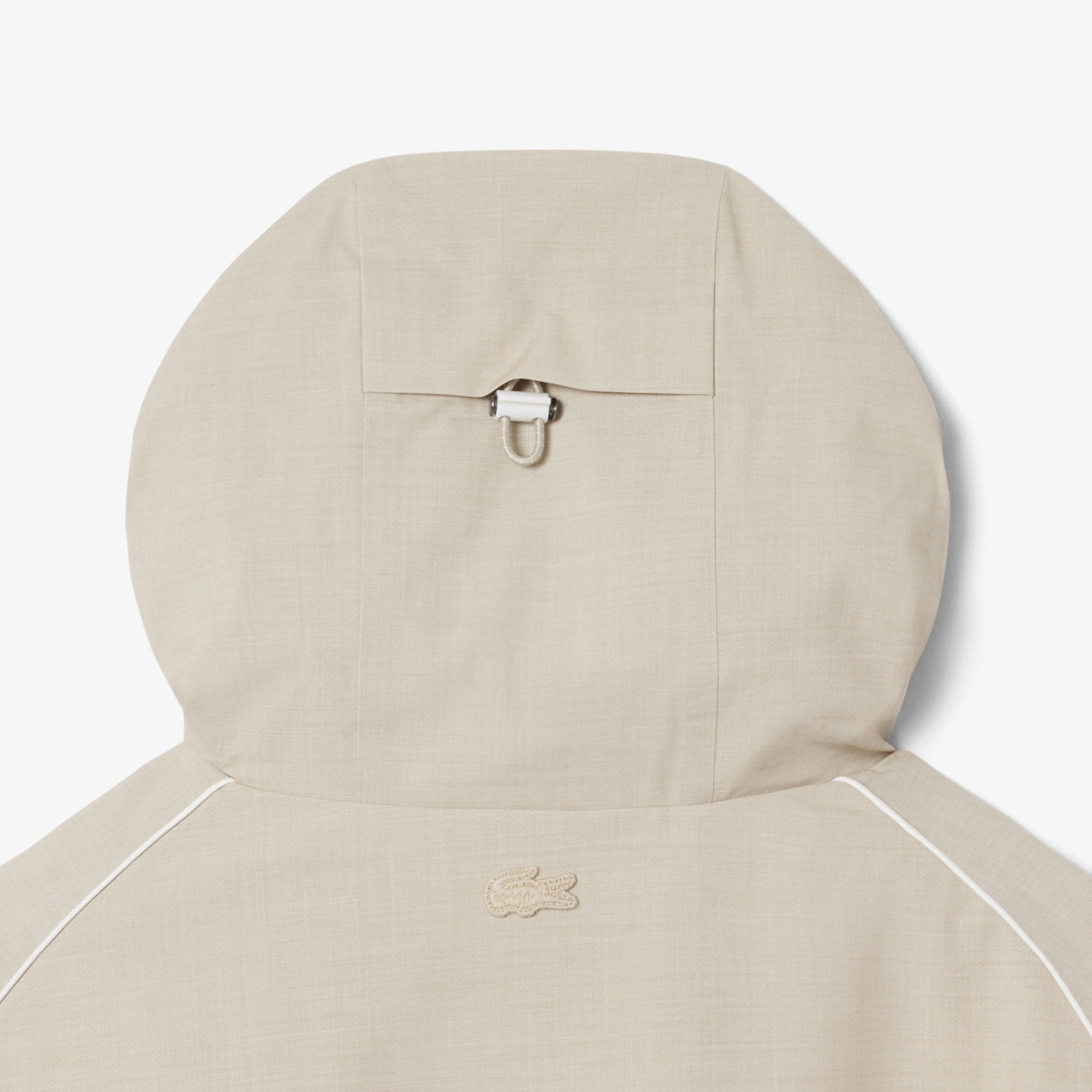 SS26 RUNWAY Unisex Bej Yağmurluk