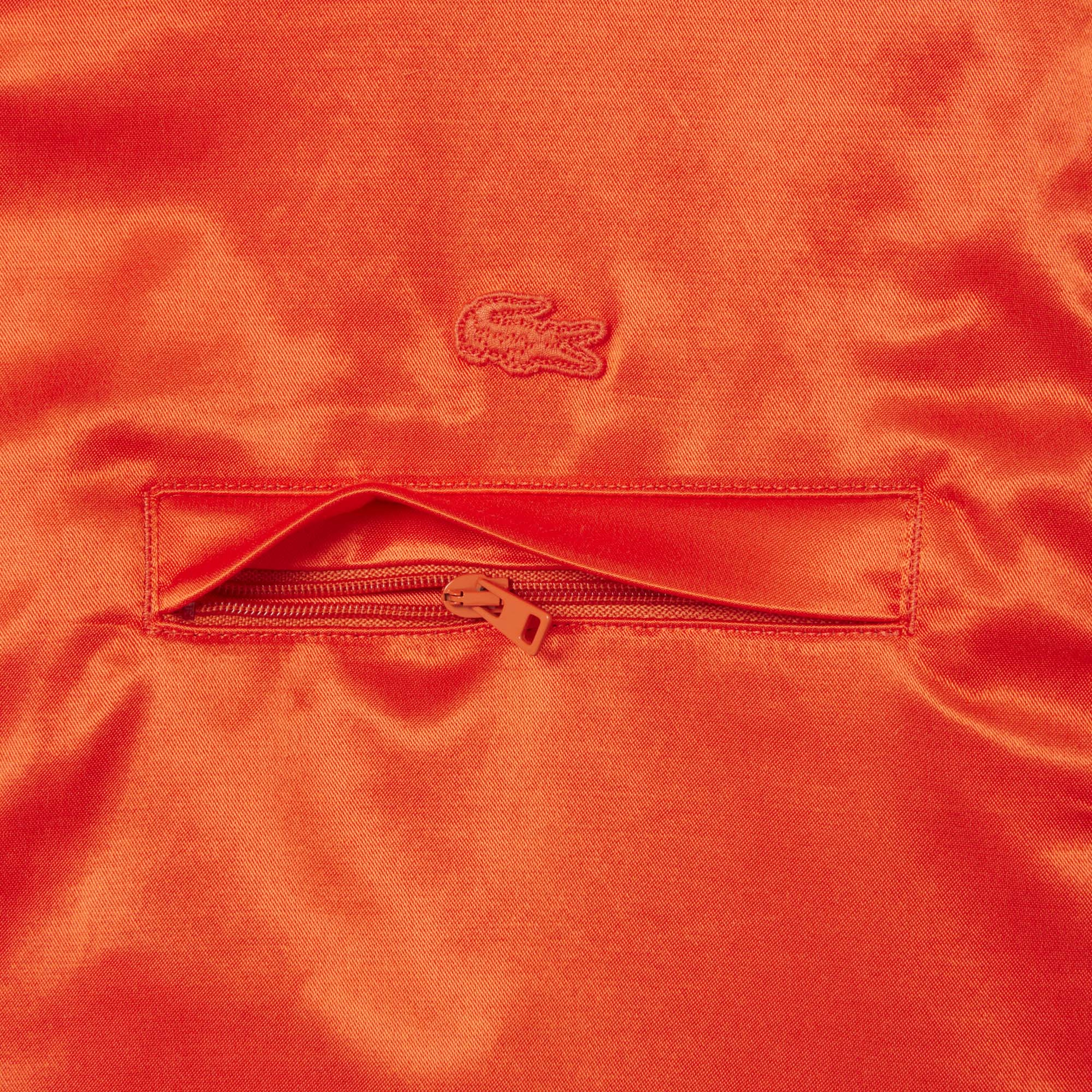 SS26 RUNWAY Kadın Fermuarlı Turuncu Ceket