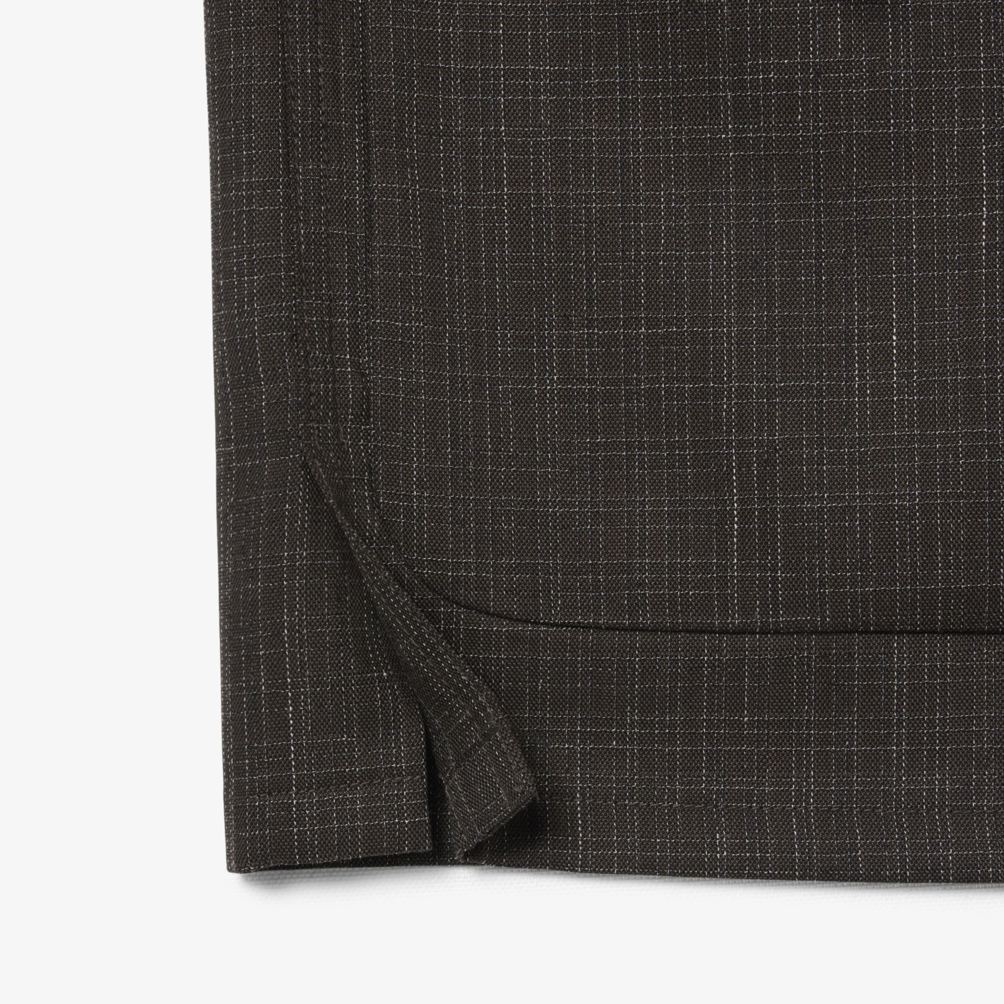 SS26 RUNWAY Erkek Relaxed Fit Baskılı Kahverengi Dış Gömlek