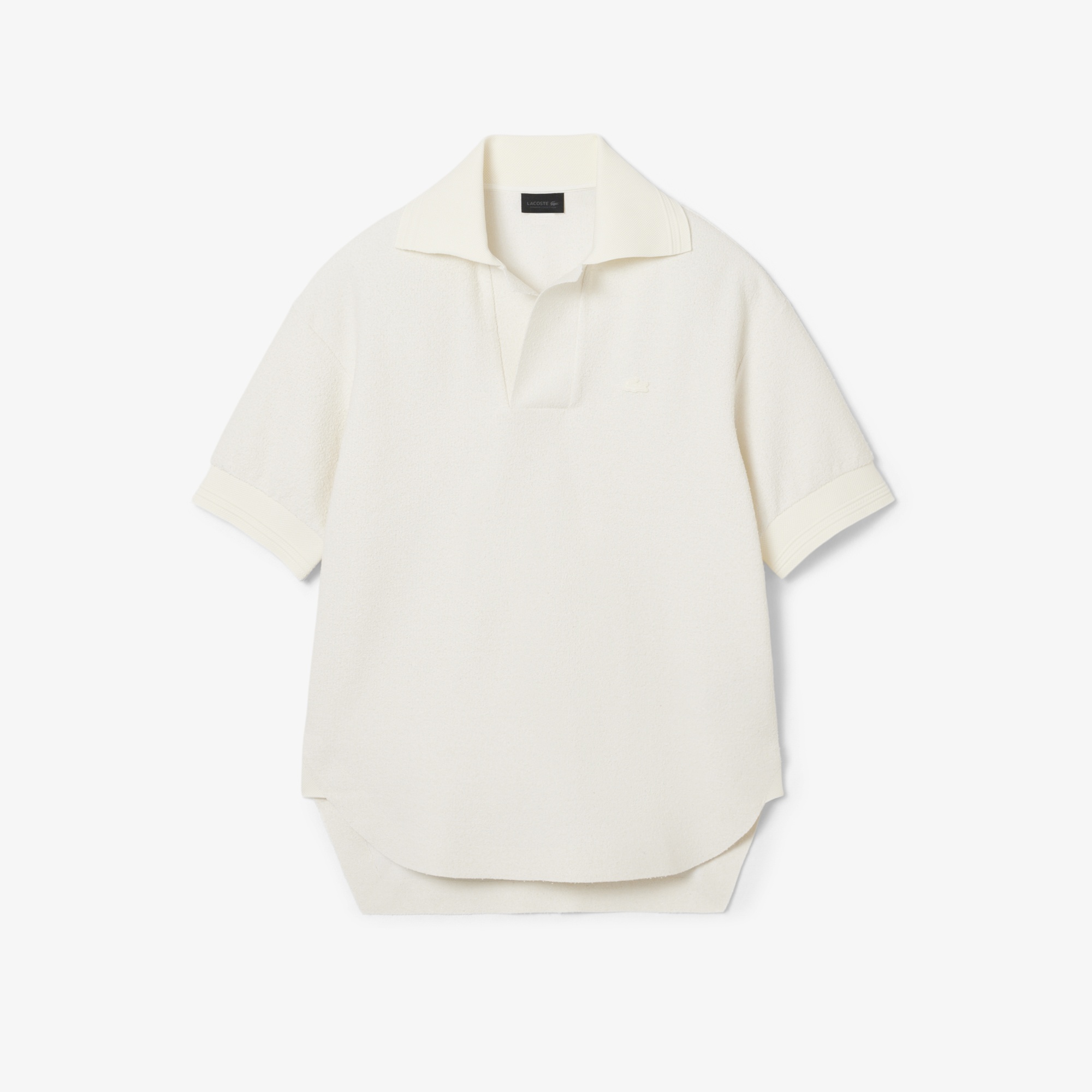 SS26 RUNWAY Erkek Beyaz Polo