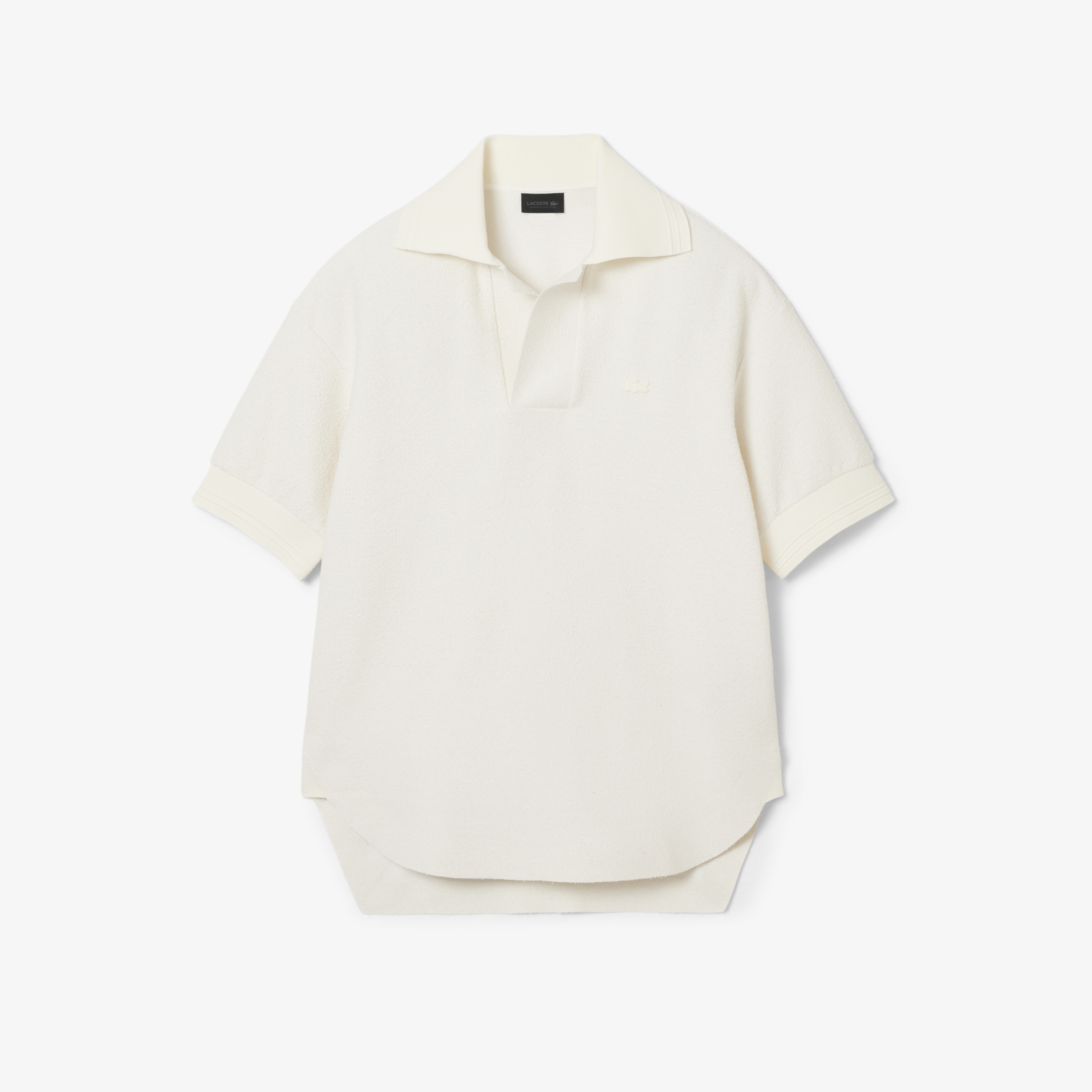 SS26 RUNWAY Erkek Beyaz Polo