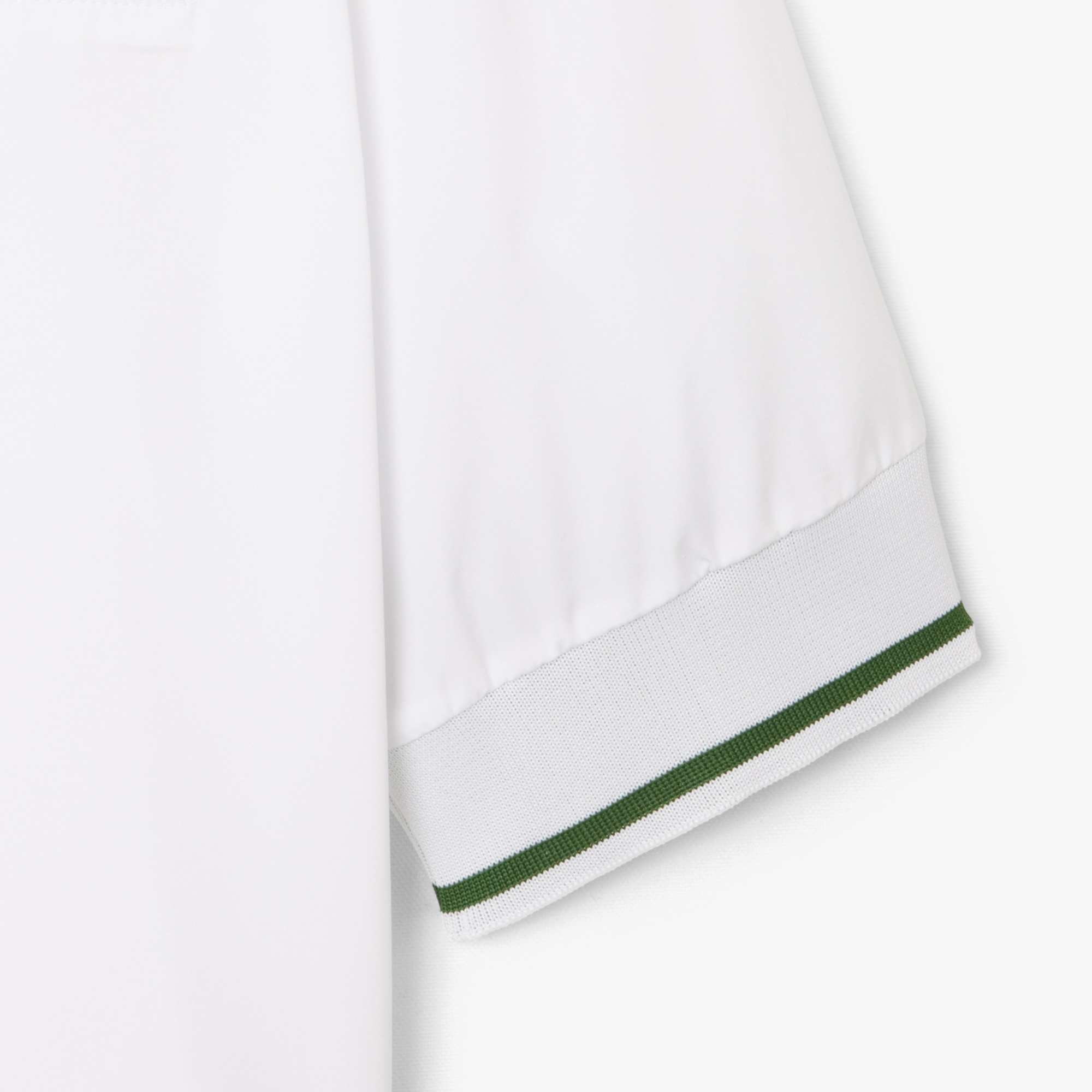 SS26 RUNWAY Kadın Relaxed Fit Kısa Kollu Beyaz Gömlek