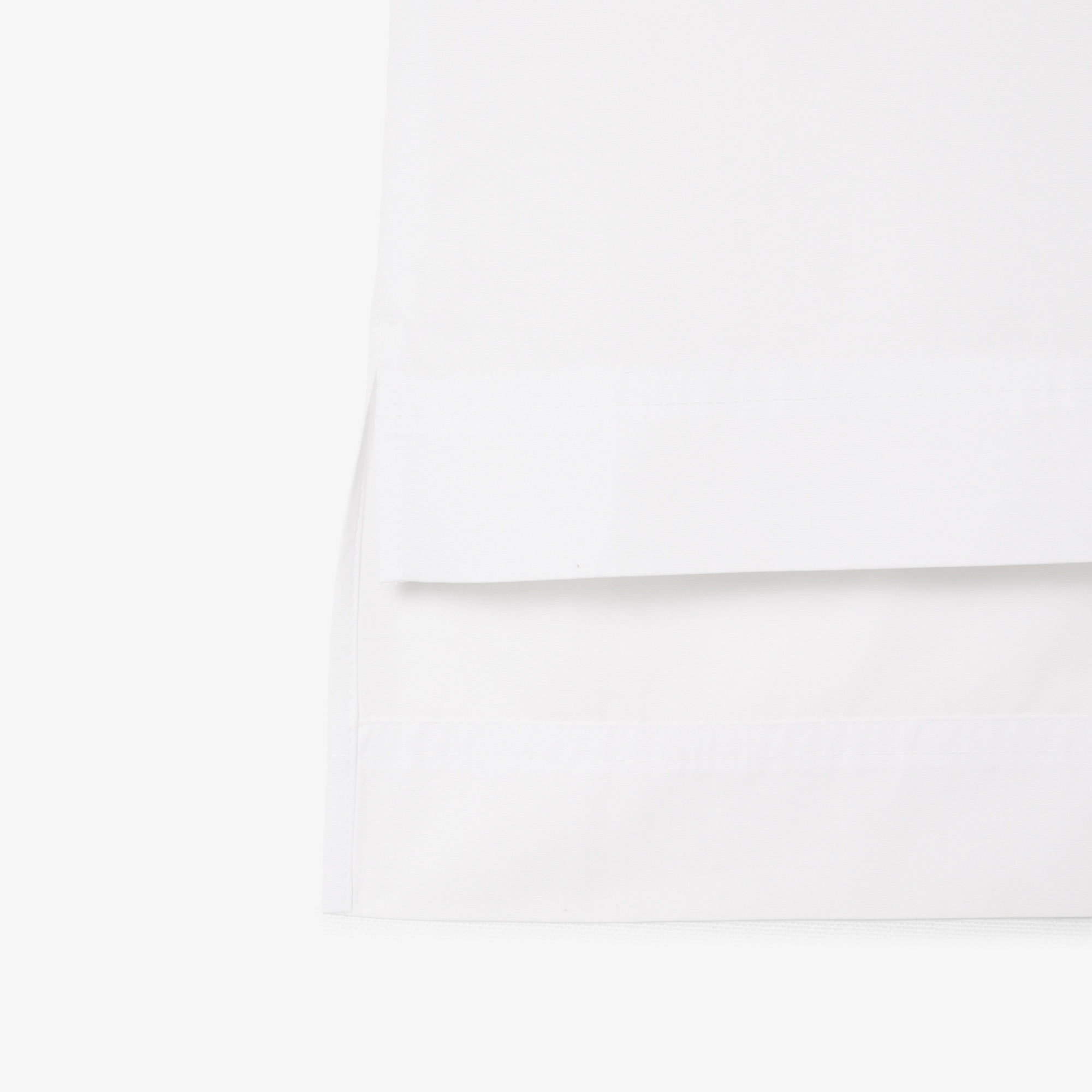 SS26 RUNWAY Kadın Relaxed Fit Kısa Kollu Beyaz Gömlek