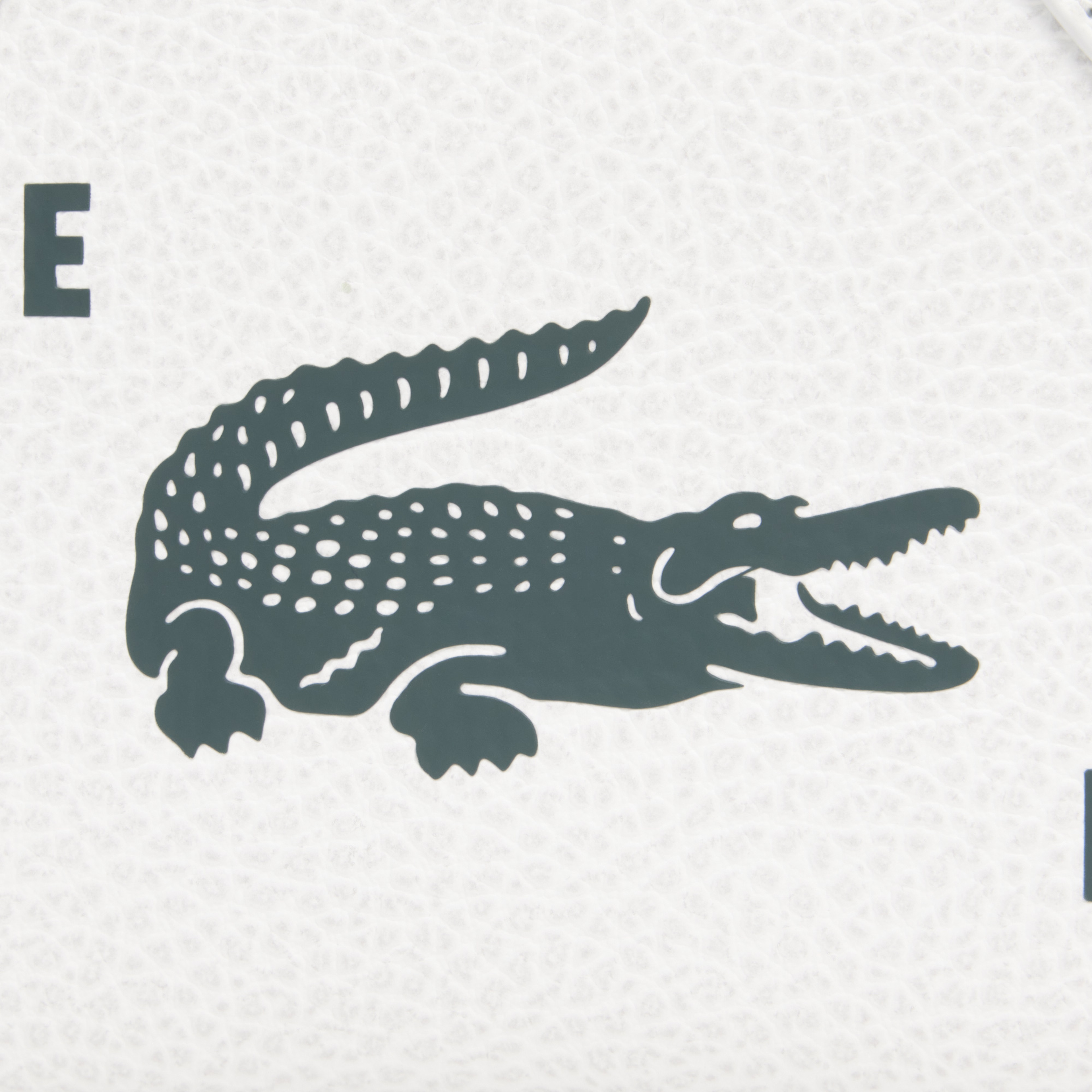 SS26 RUNWAY Unisex Deri Beyaz Seyahat Çantası