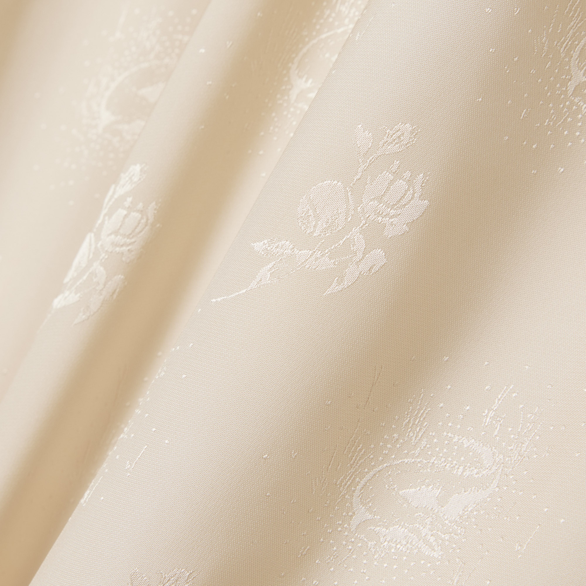 SS26 RUNWAY Kadın Regular Fit Kolsuz Desenli Bej Elbise