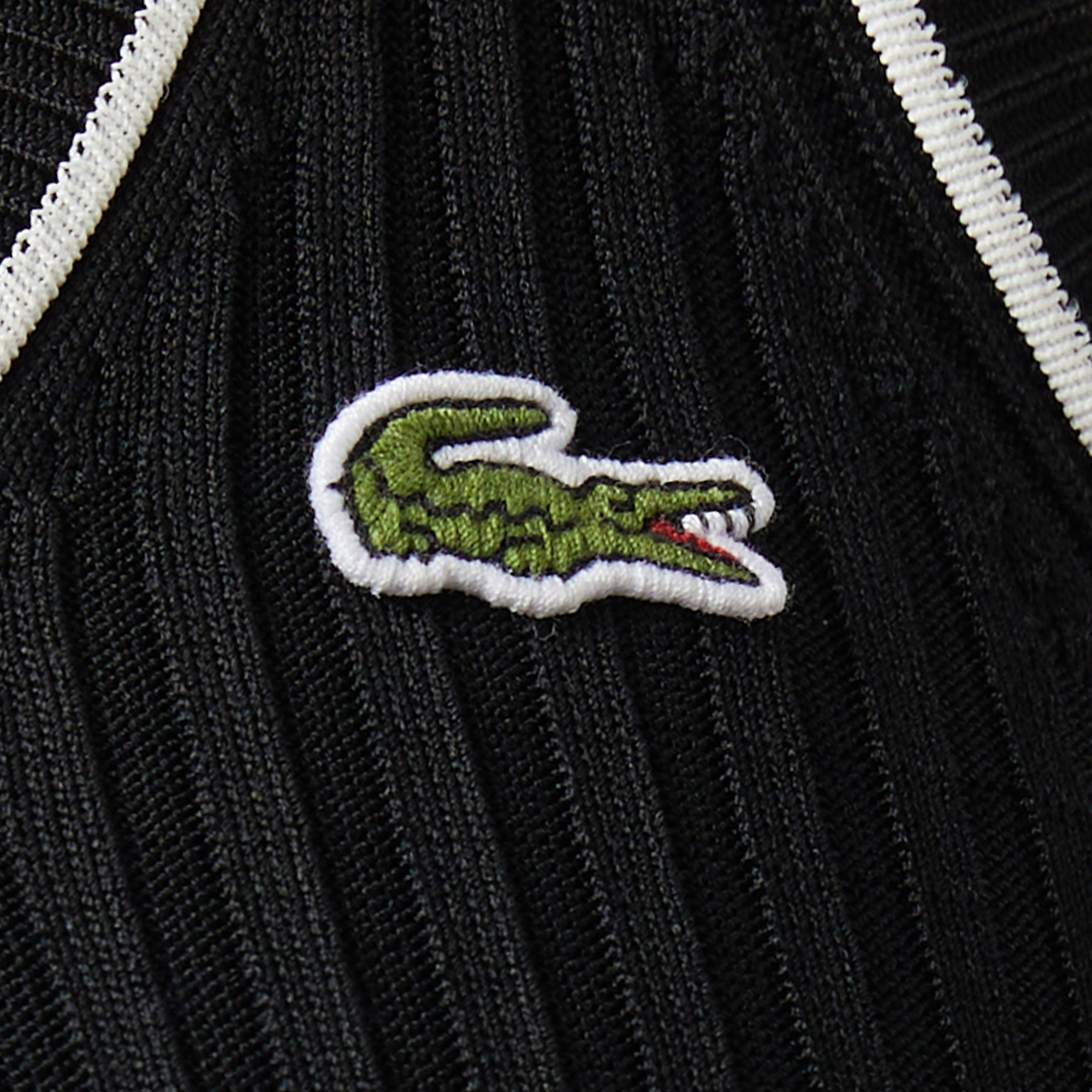 Lacoste Kadın Flare Fit Kolsuz Siyah Elbise görsel 7