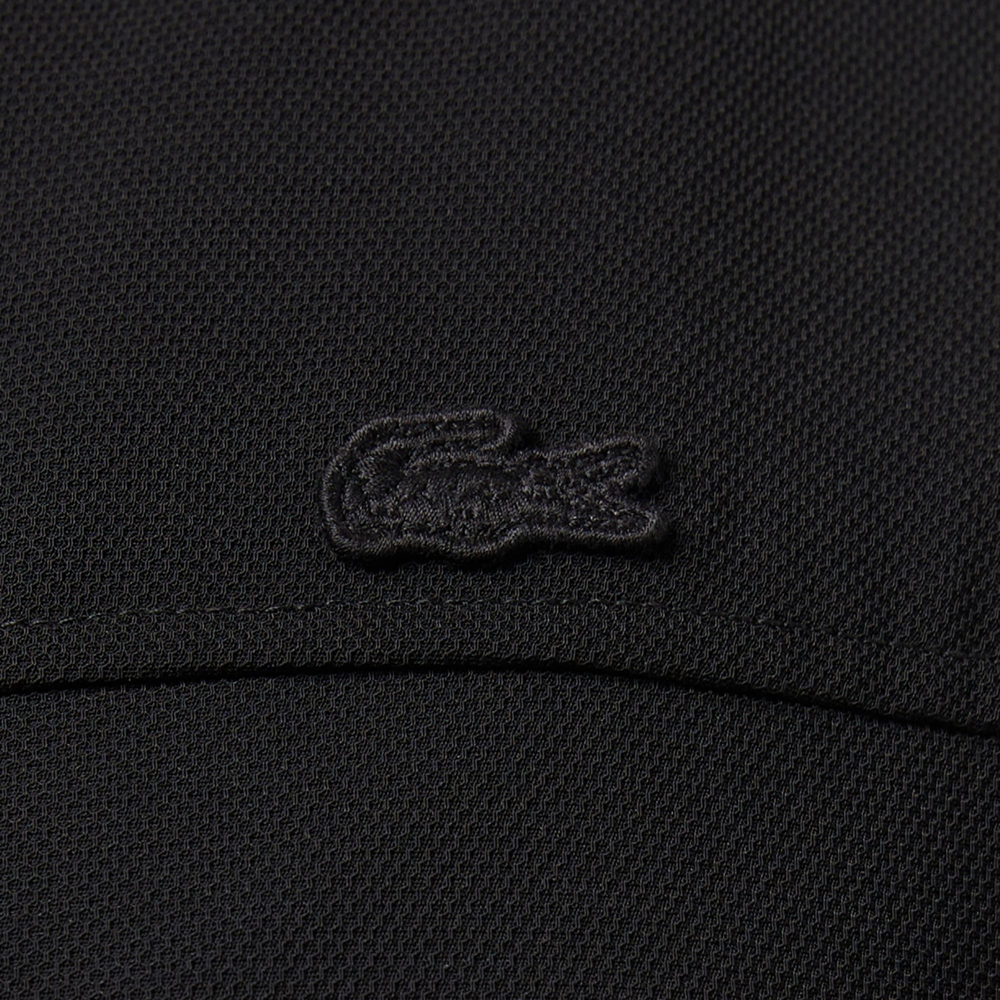 Lacoste Kadın Flare Fit Kolsuz Bisiklet Yaka Siyah Elbise görsel 7