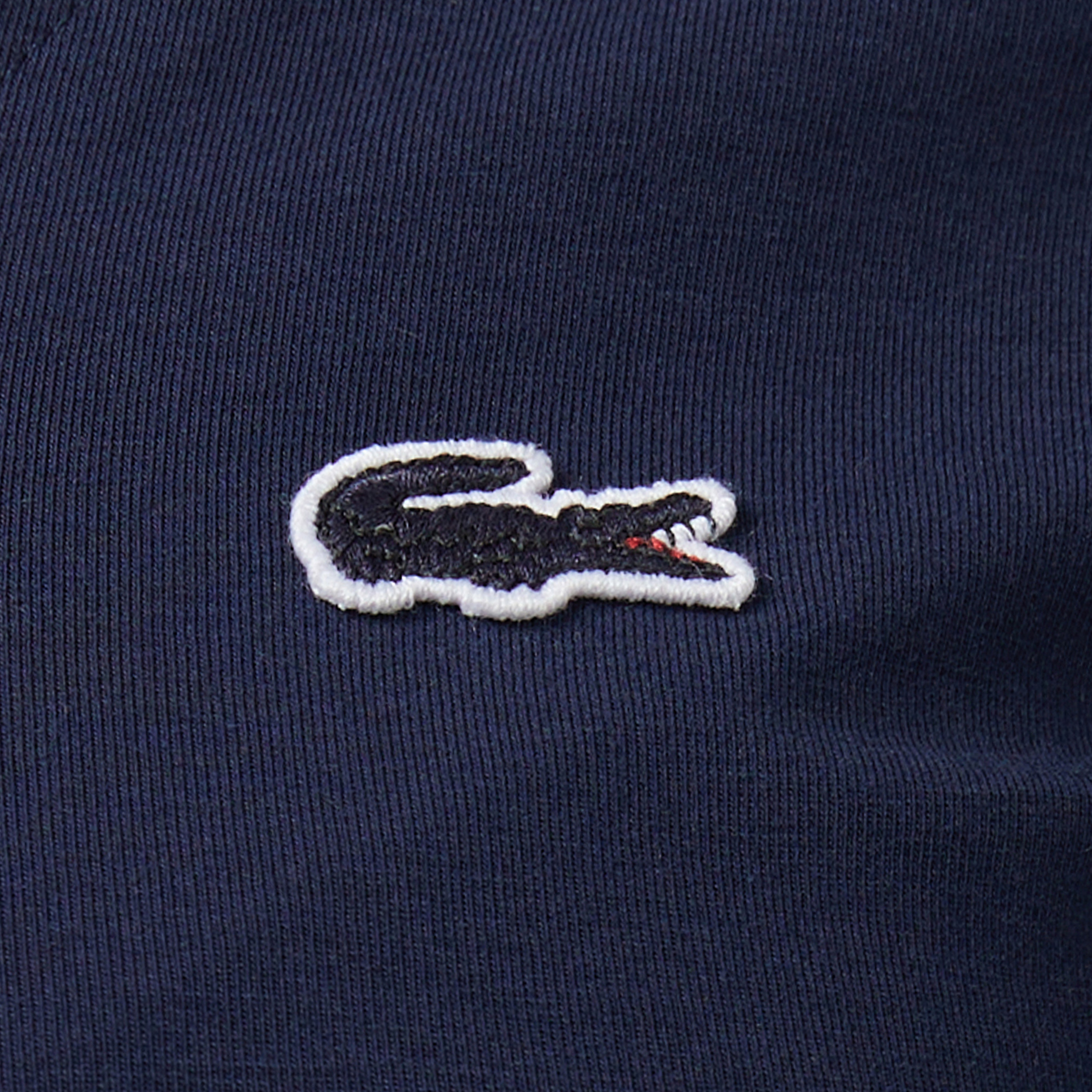 Kadın Slim Fit V Yaka Lacivert T-Shirt