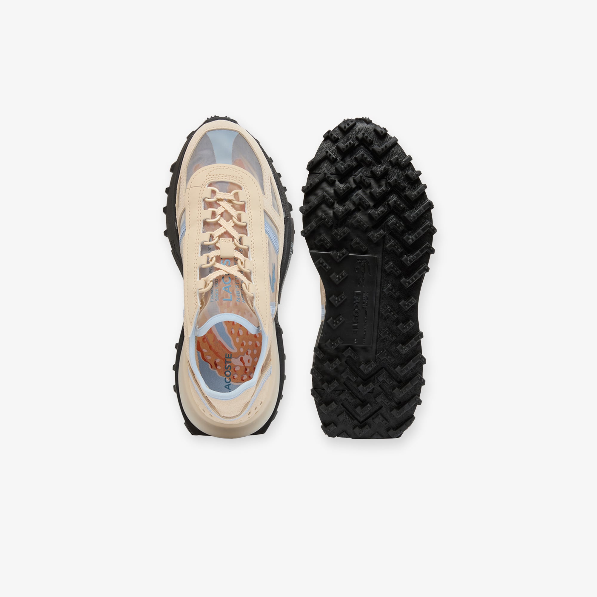 Lacoste Elite Active Kadın Bej Sneaker görsel 5