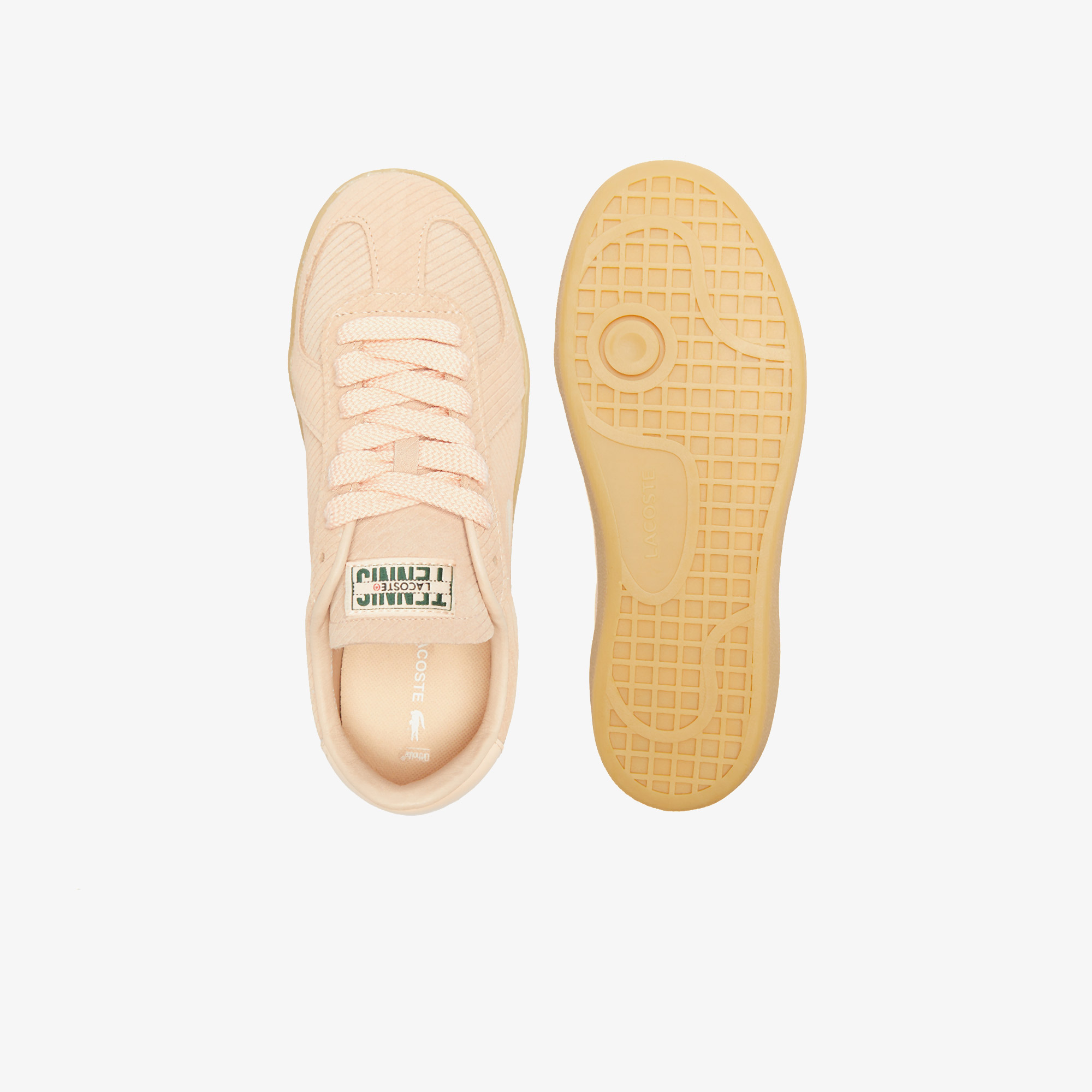 Lacoste Baseshot Pro Kadın Pembe Sneaker görsel 6