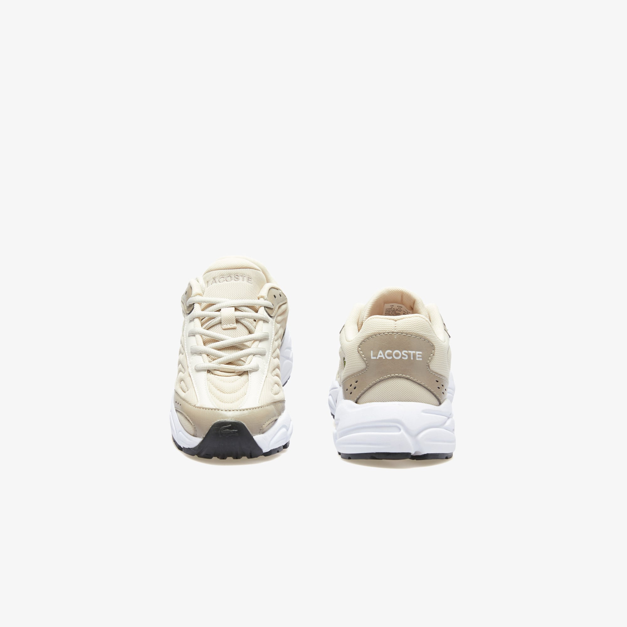 Lacoste Storm 96 2K Lite Kadın Bej Sneaker görsel 4