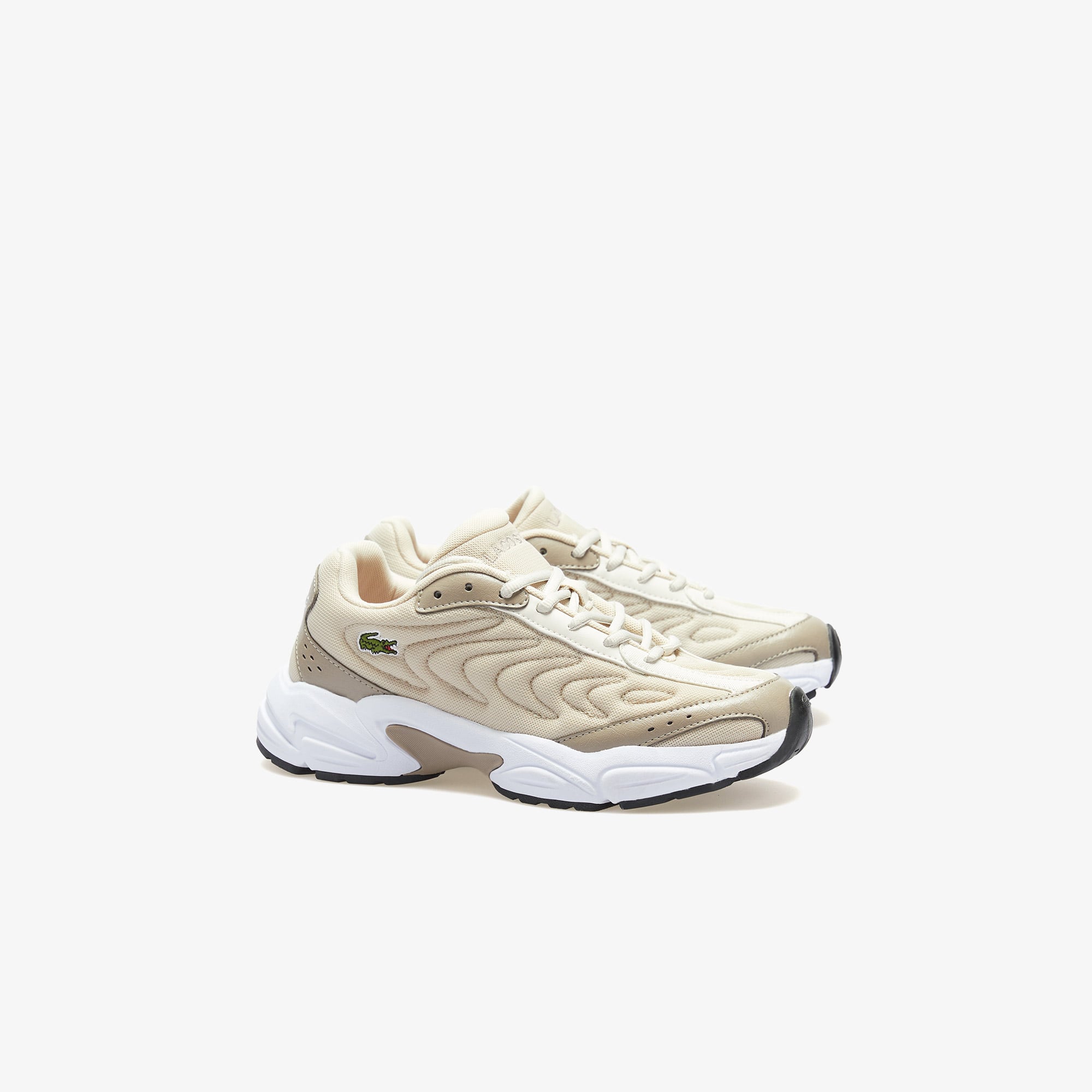 Lacoste Storm 96 2K Lite Kadın Bej Sneaker görsel 3
