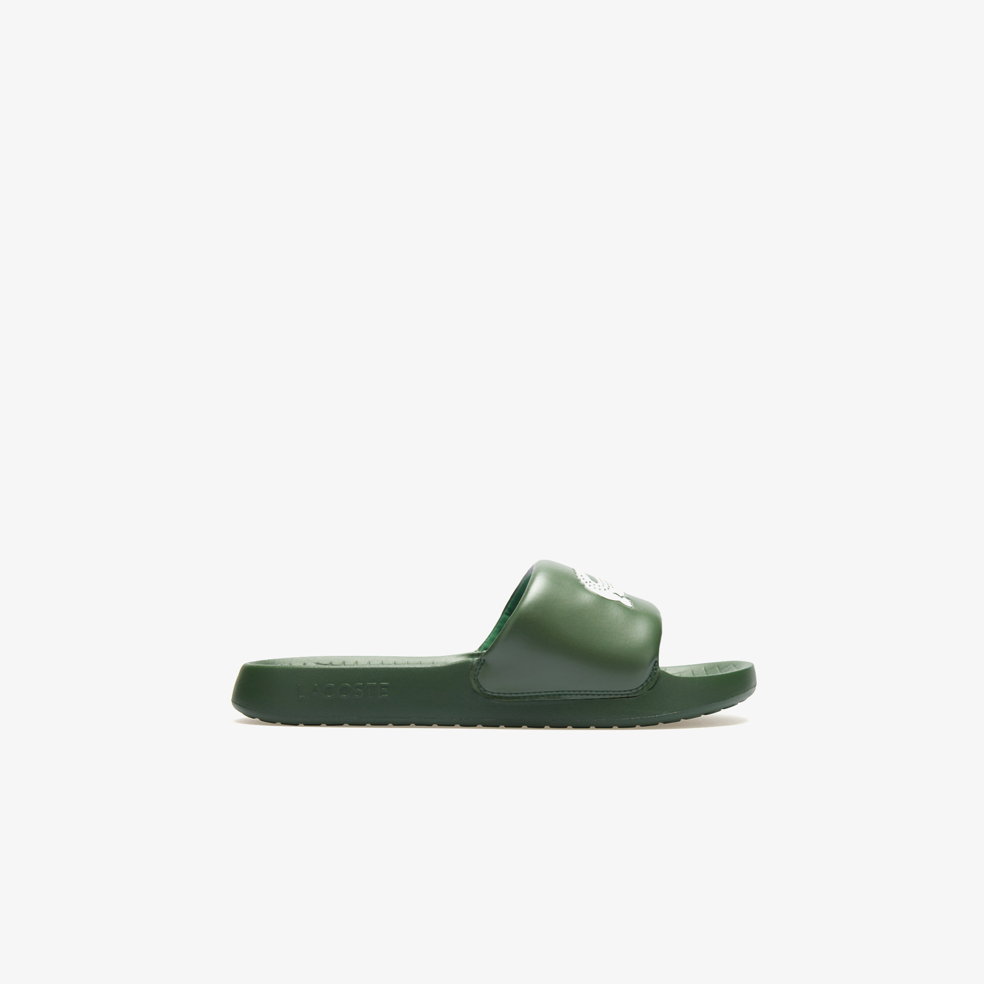 Lacoste Yeşil Lacoste Serve Slide 1.0 Erkek Terlik
