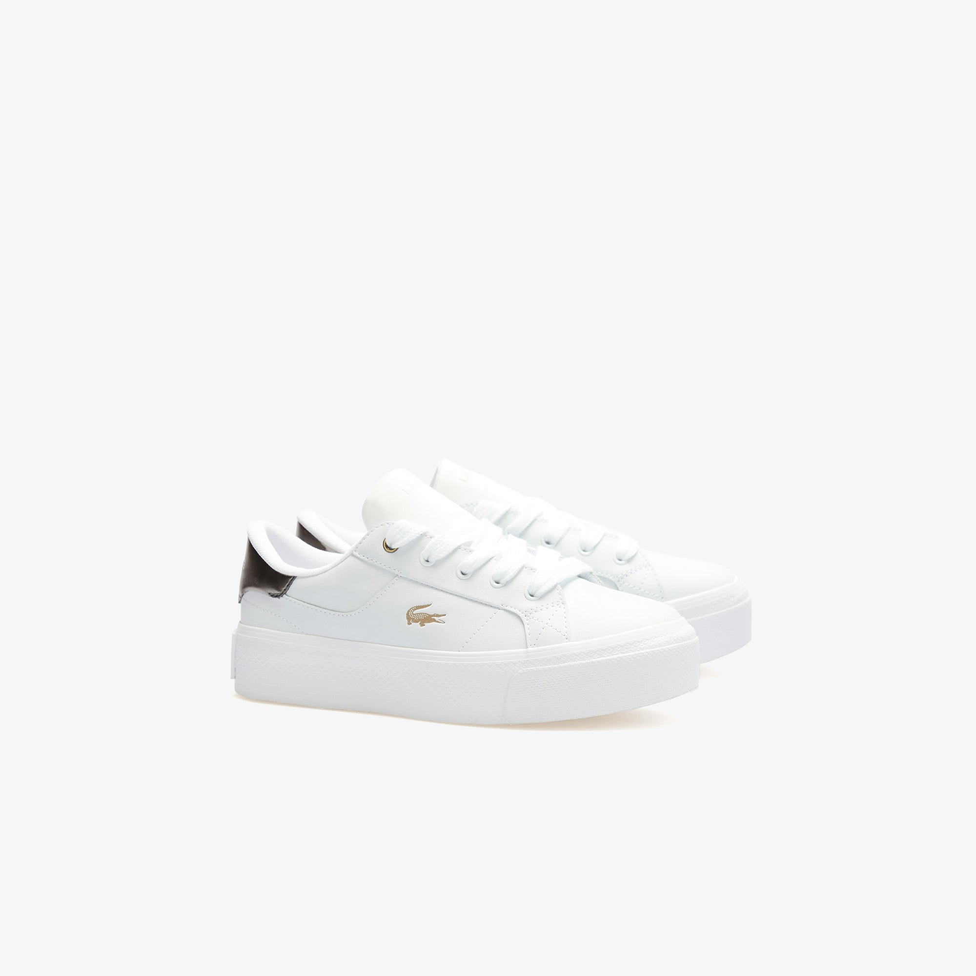 Lacoste Ziane Platform Kadın Beyaz Sneaker görsel 3