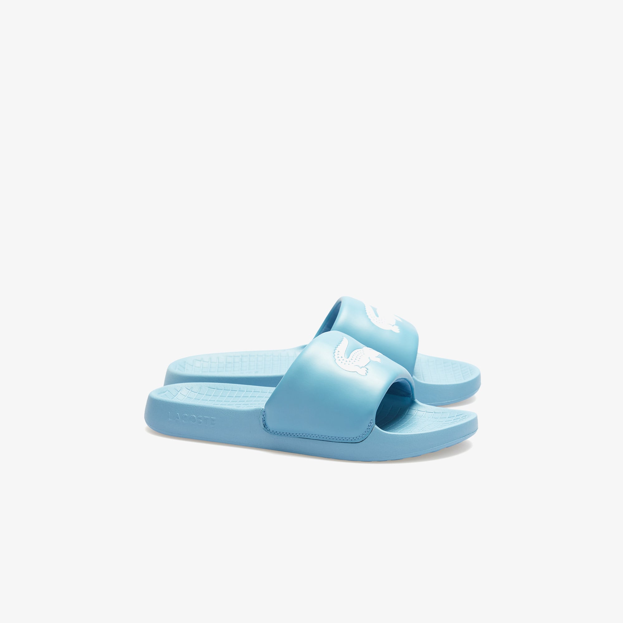 Lacoste Serve Slide 1.0 Erkek Mavi Terlik görsel 3