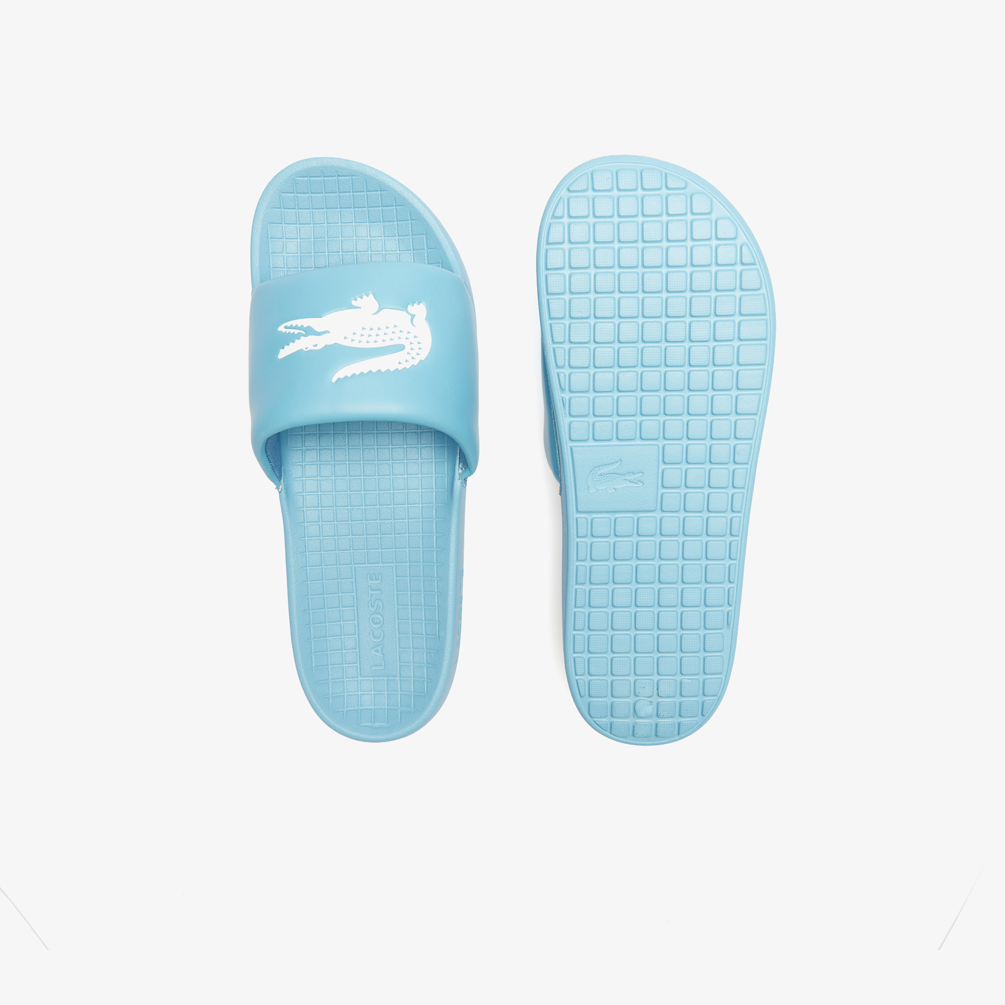 Lacoste Serve Slide 1.0 Erkek Mavi Terlik görsel 6