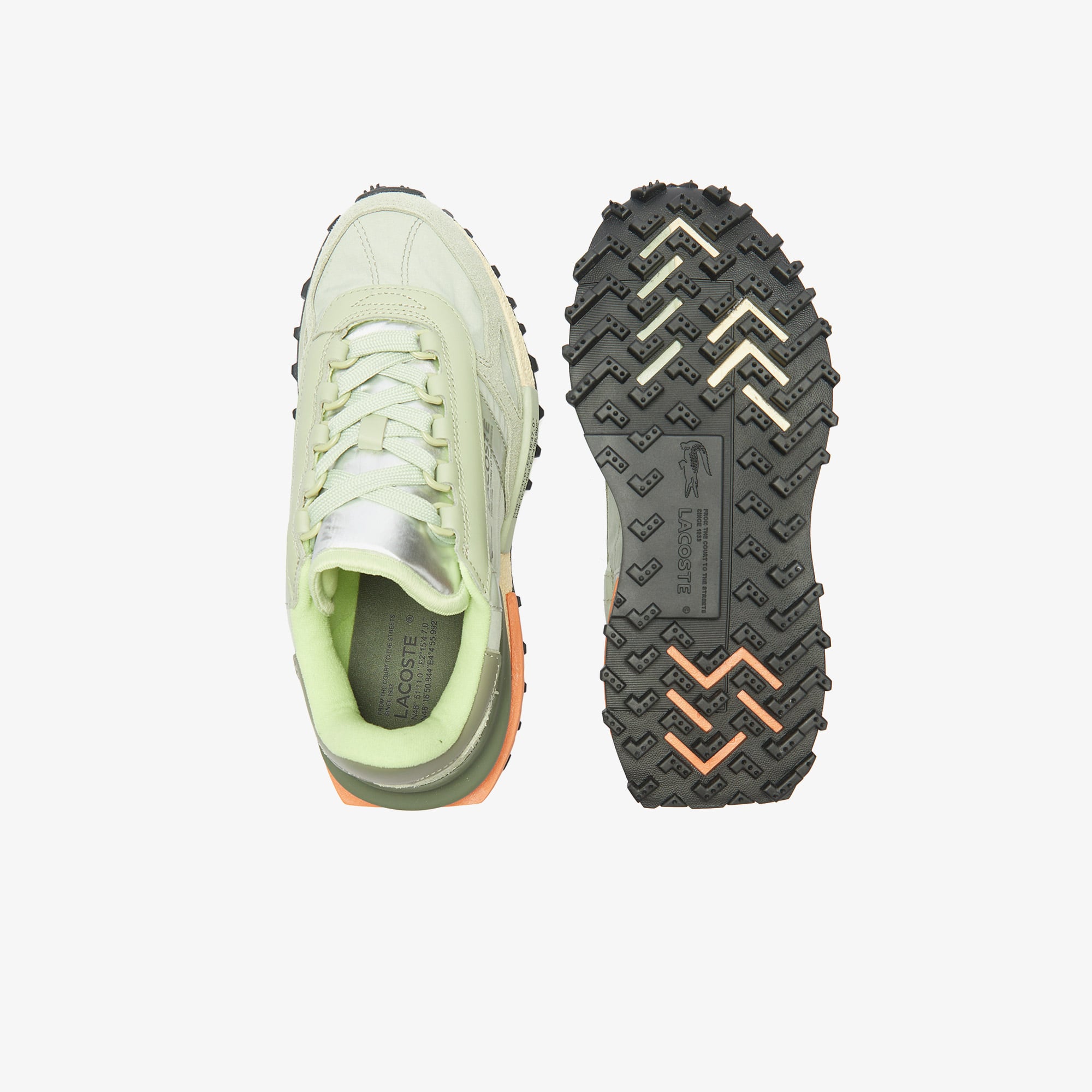 Lacoste Elite Active Kadın Haki Sneaker görsel 6