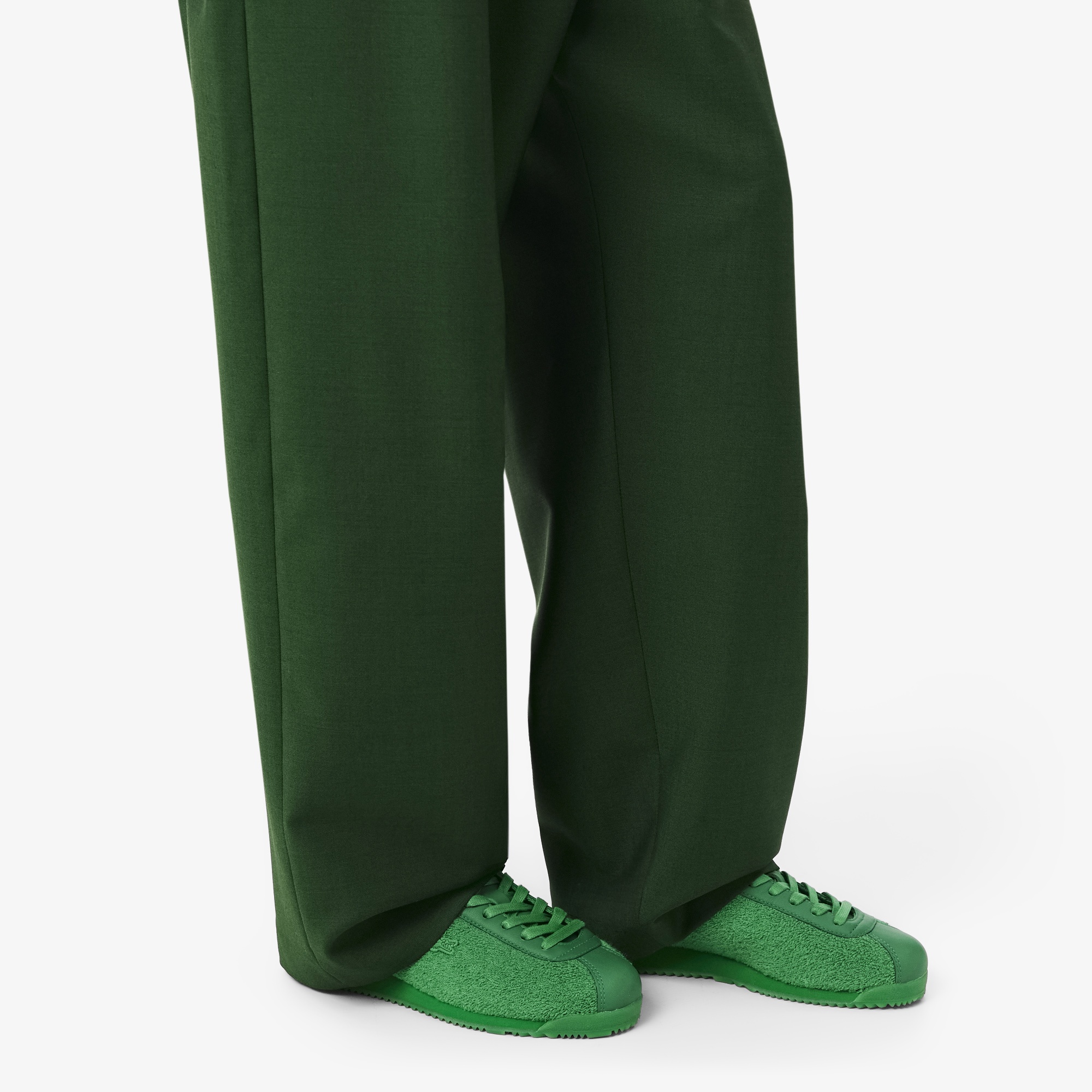 SS26 RUNWAY Club-Low Kadın Yeşil Sneaker