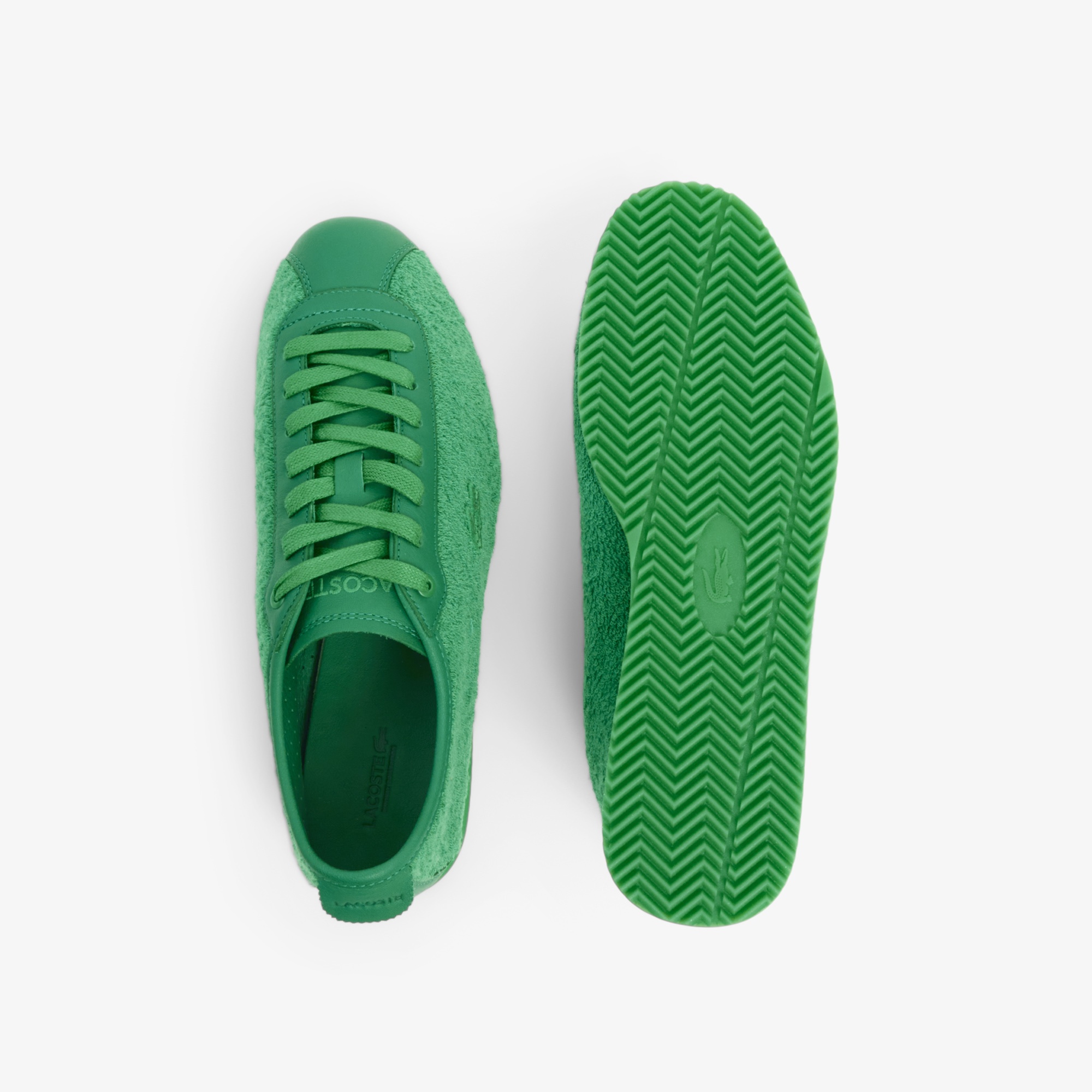 SS26 RUNWAY Club-Low Erkek Yeşil Sneaker