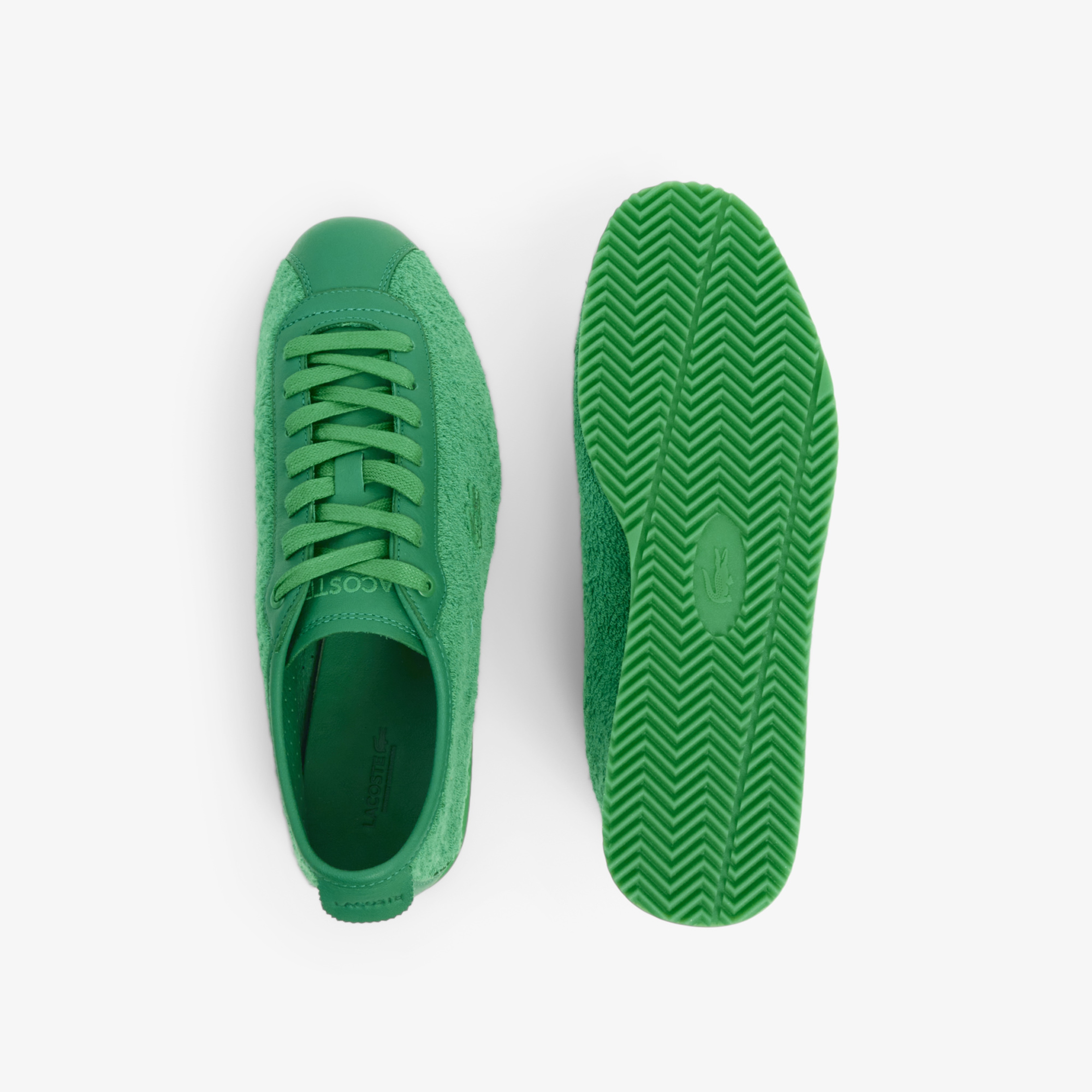 SS26 RUNWAY Club-Low Erkek Yeşil Sneaker