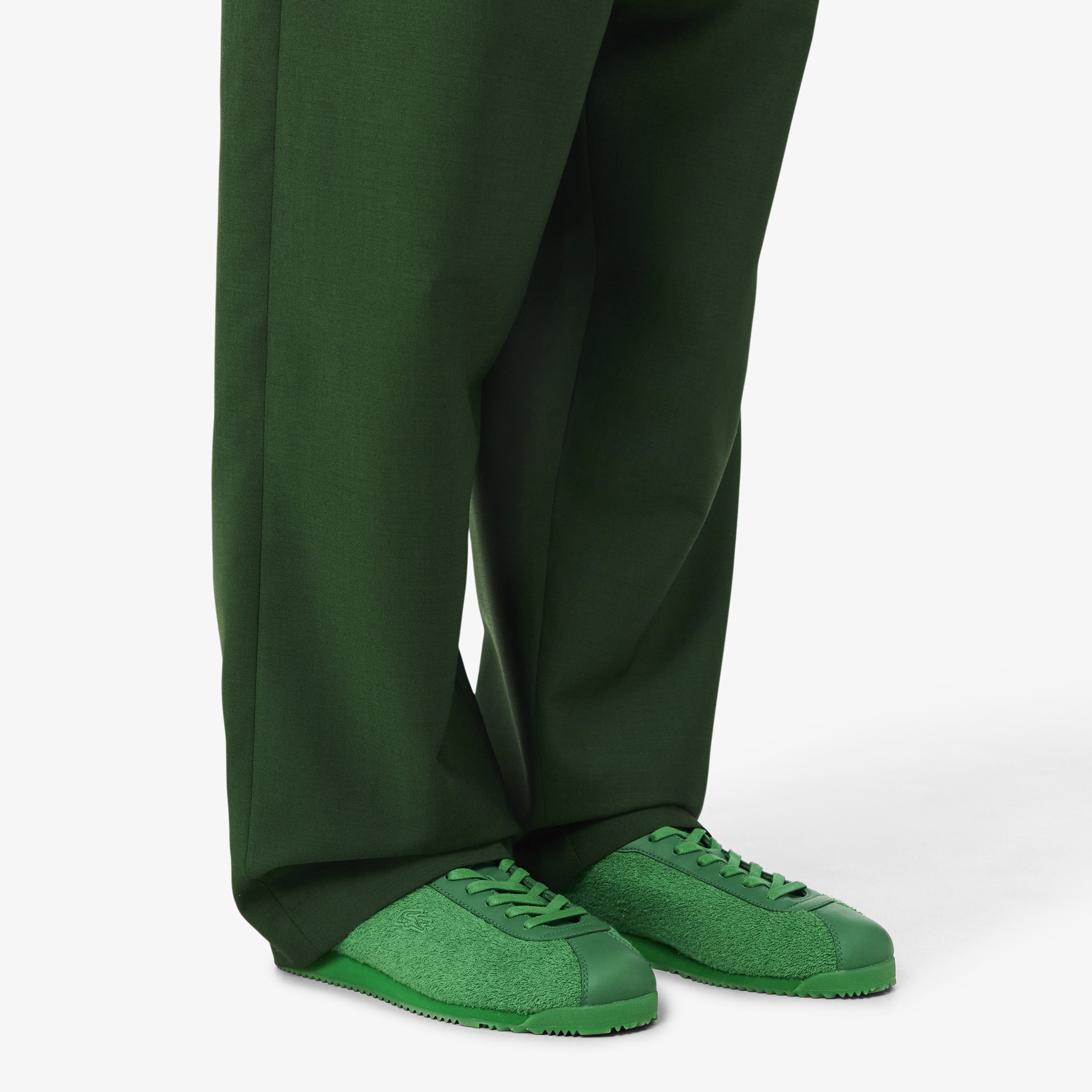 SS26 RUNWAY Club-Low Erkek Yeşil Sneaker