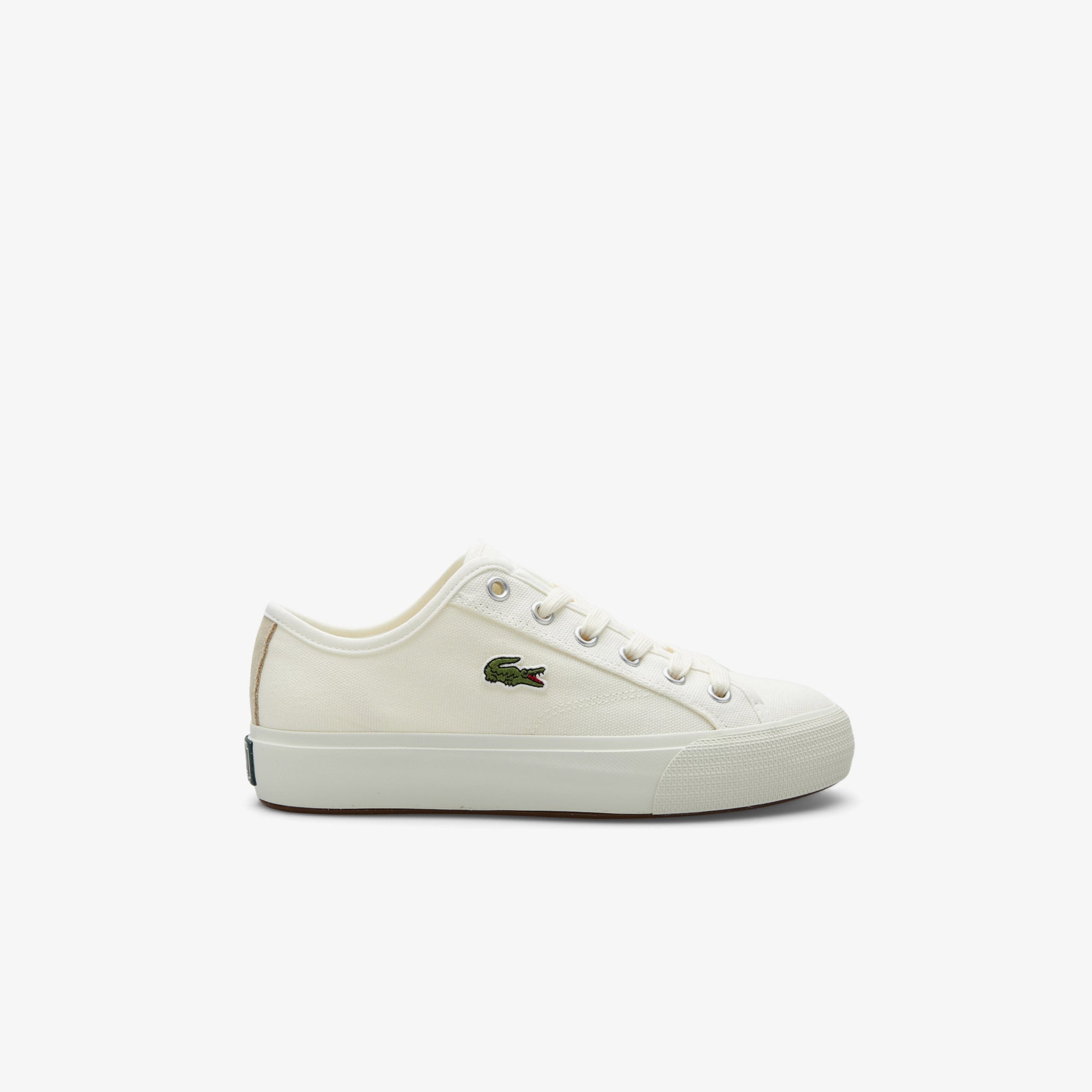 Lacoste Backcourt Kadın Krem Sneaker