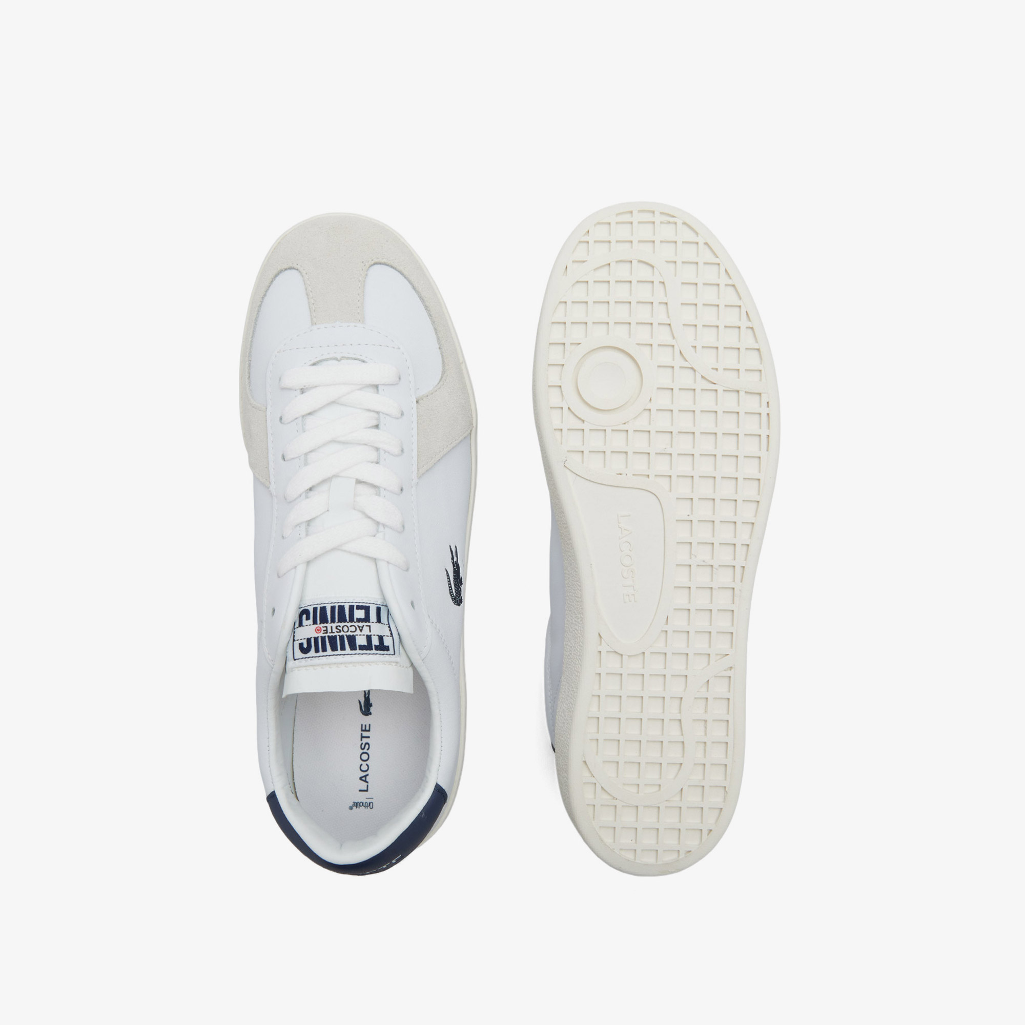 Lacoste Baseshot Pro Erkek Beyaz Sneaker görsel 5