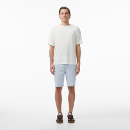 Erkek Regular Fit Bisiklet Yaka Beyaz T-Shirt Beyaz