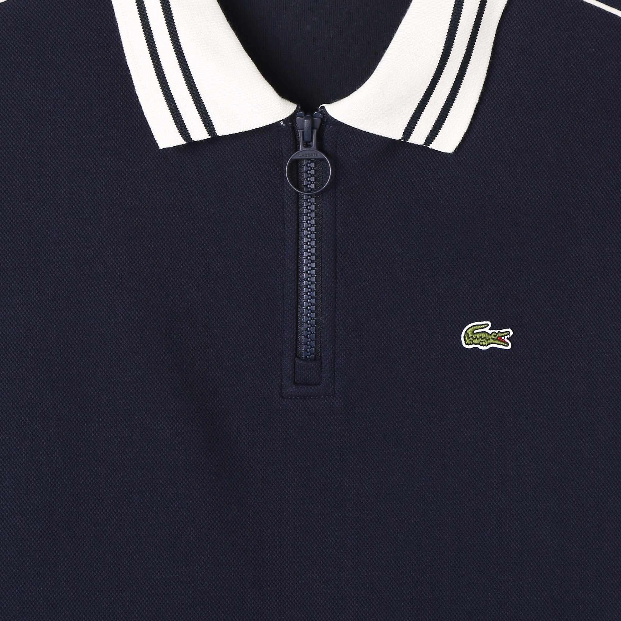 Kadın Loose Fit Polo Yaka Lacivert Sweatshirt