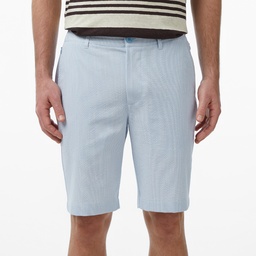 Erkek Tapered Fit Mavi Bermuda Şort Mavi