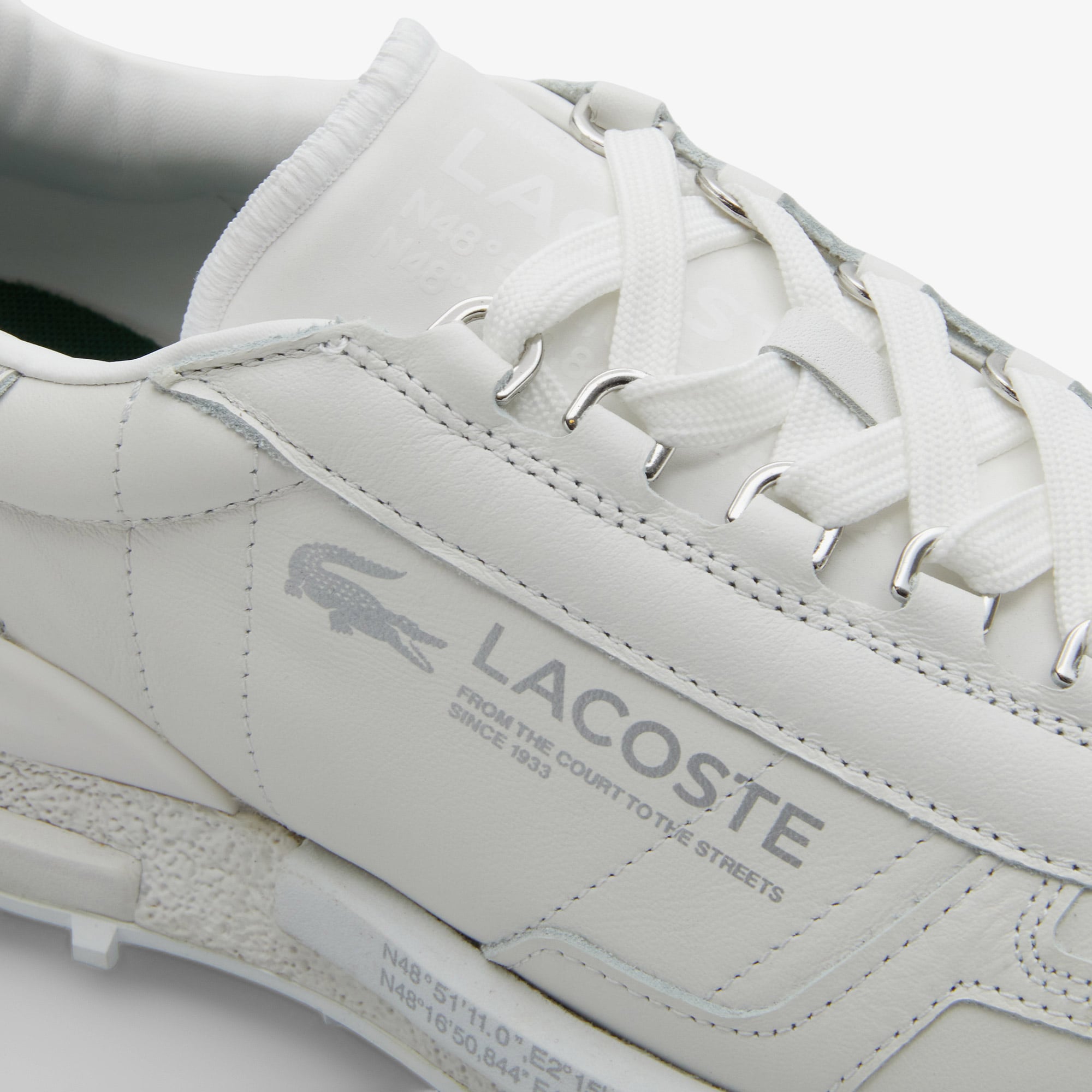 Lacoste Elite Active Erkek Beyaz Sneaker görsel 6