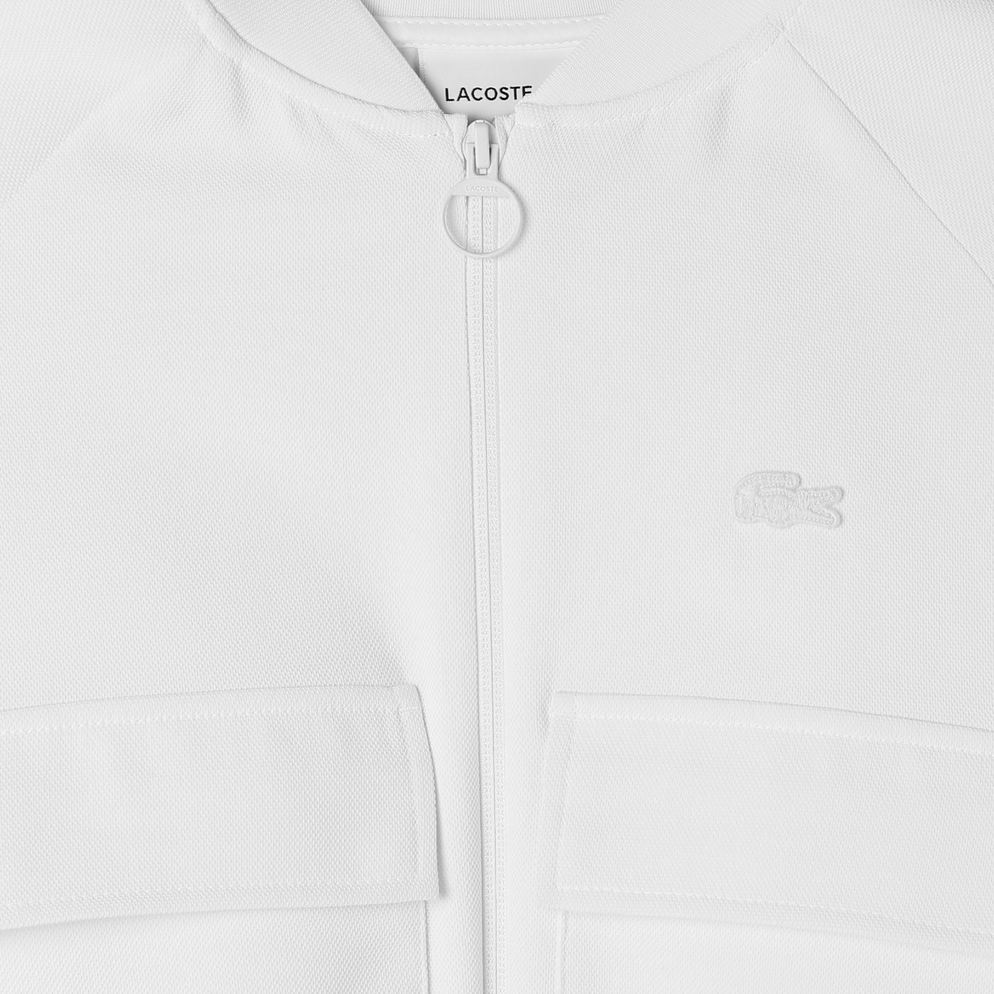 Kadın Regular Fit Fermuarlı Krem Ceket