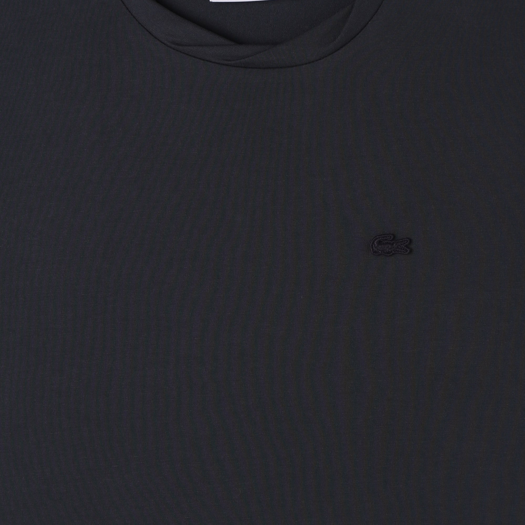 Kadın Relaxed Fit Bisiklet Yaka Koyu Gri T-Shirt