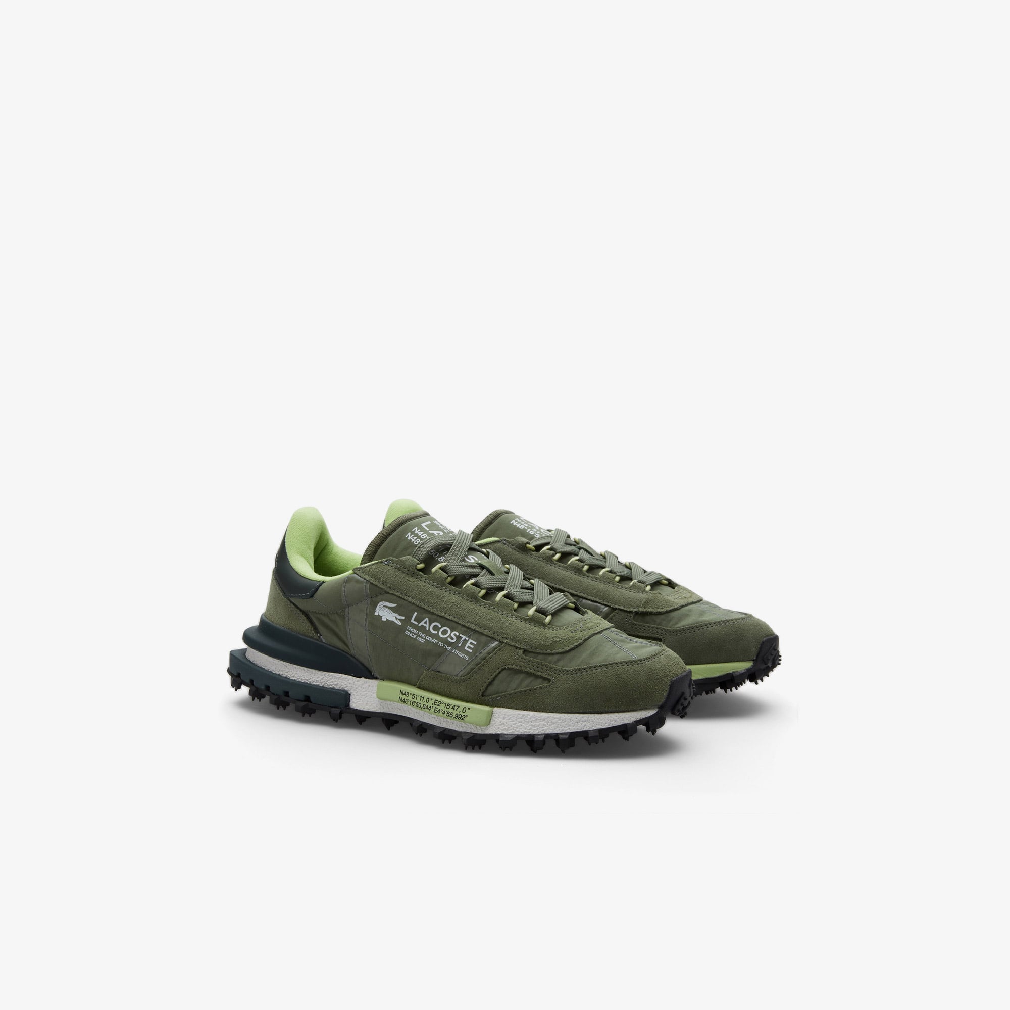 Lacoste Elite Active Erkek Haki Sneaker görsel 2