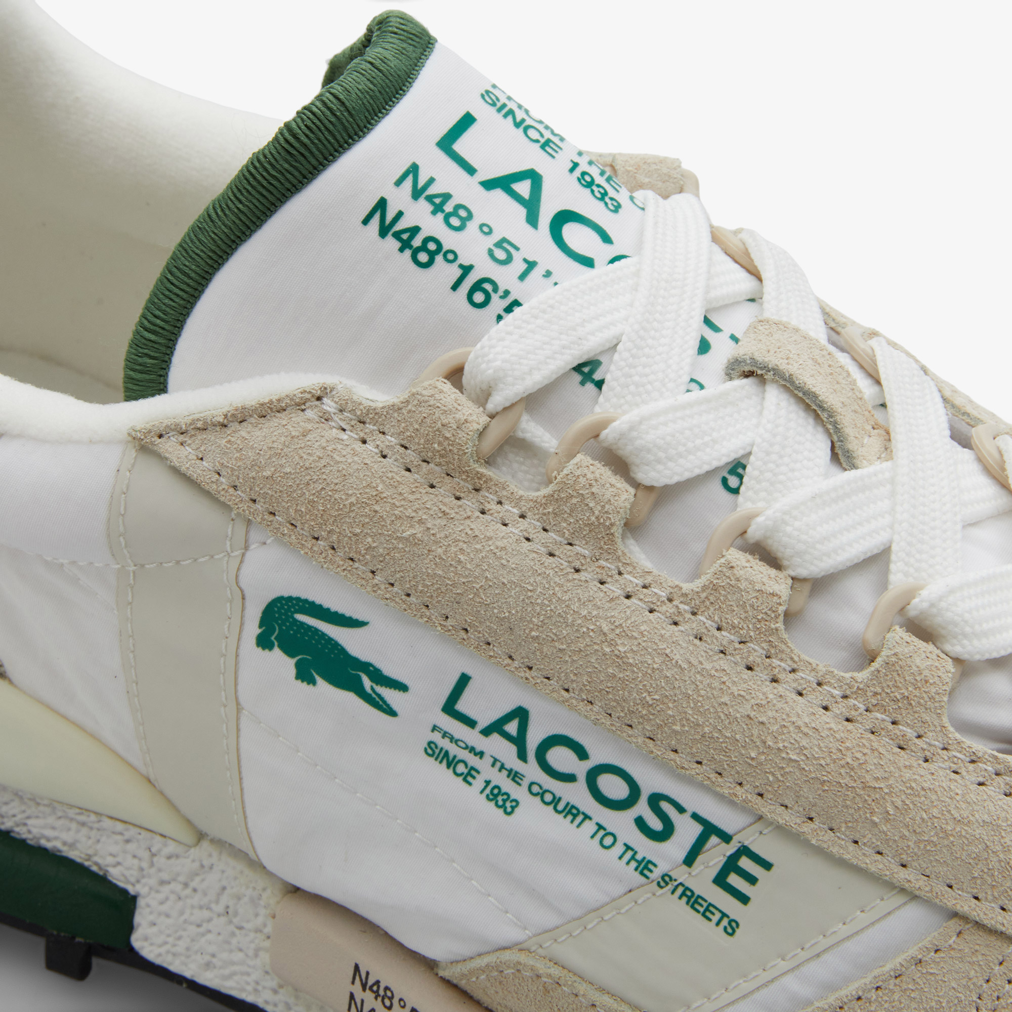 Lacoste Elite Active Erkek Beyaz Sneaker görsel 6
