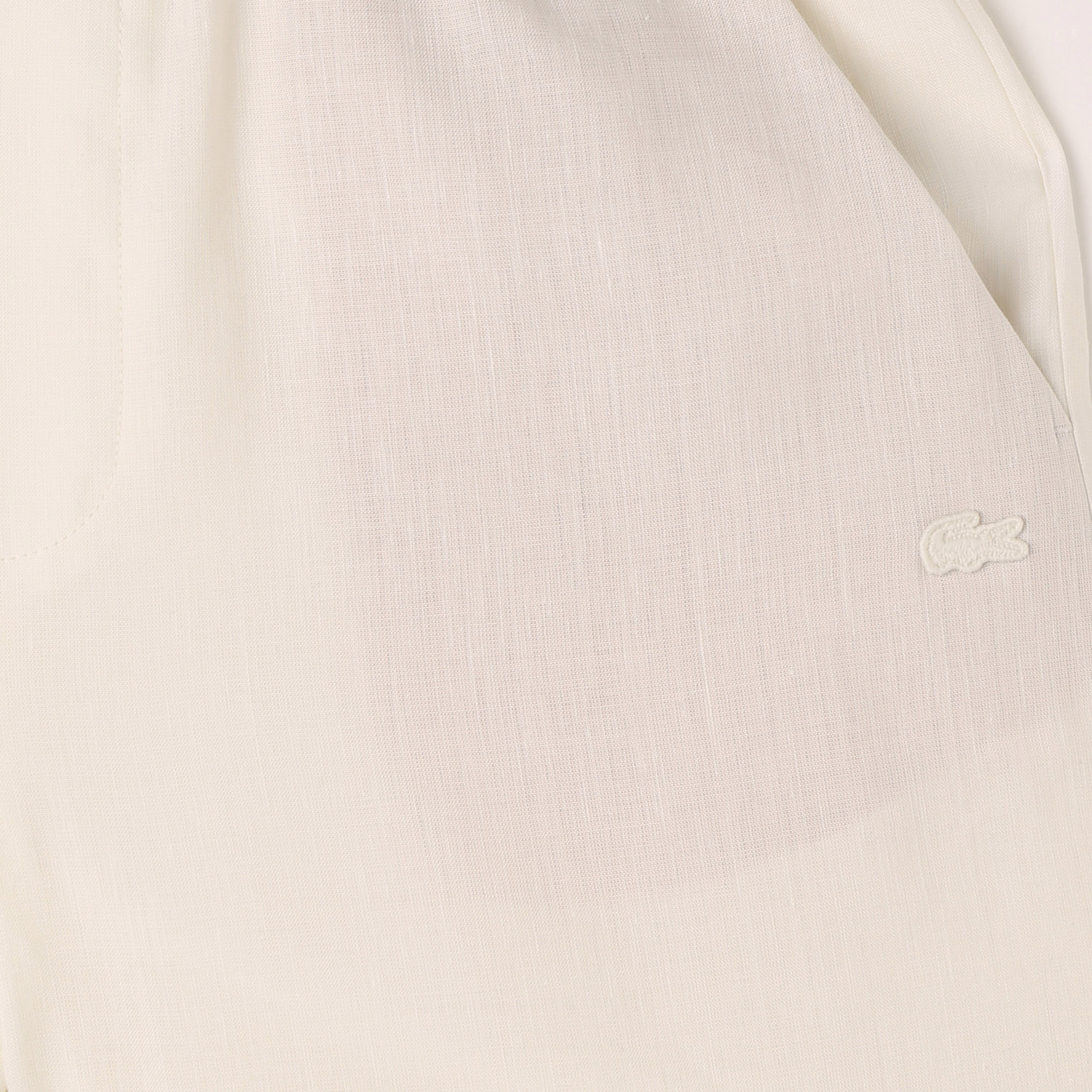 Kadın Relaxed Fit Krem Şort