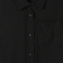 Kadın Relaxed Fit Kısa Kollu Siyah Elbise Siyah