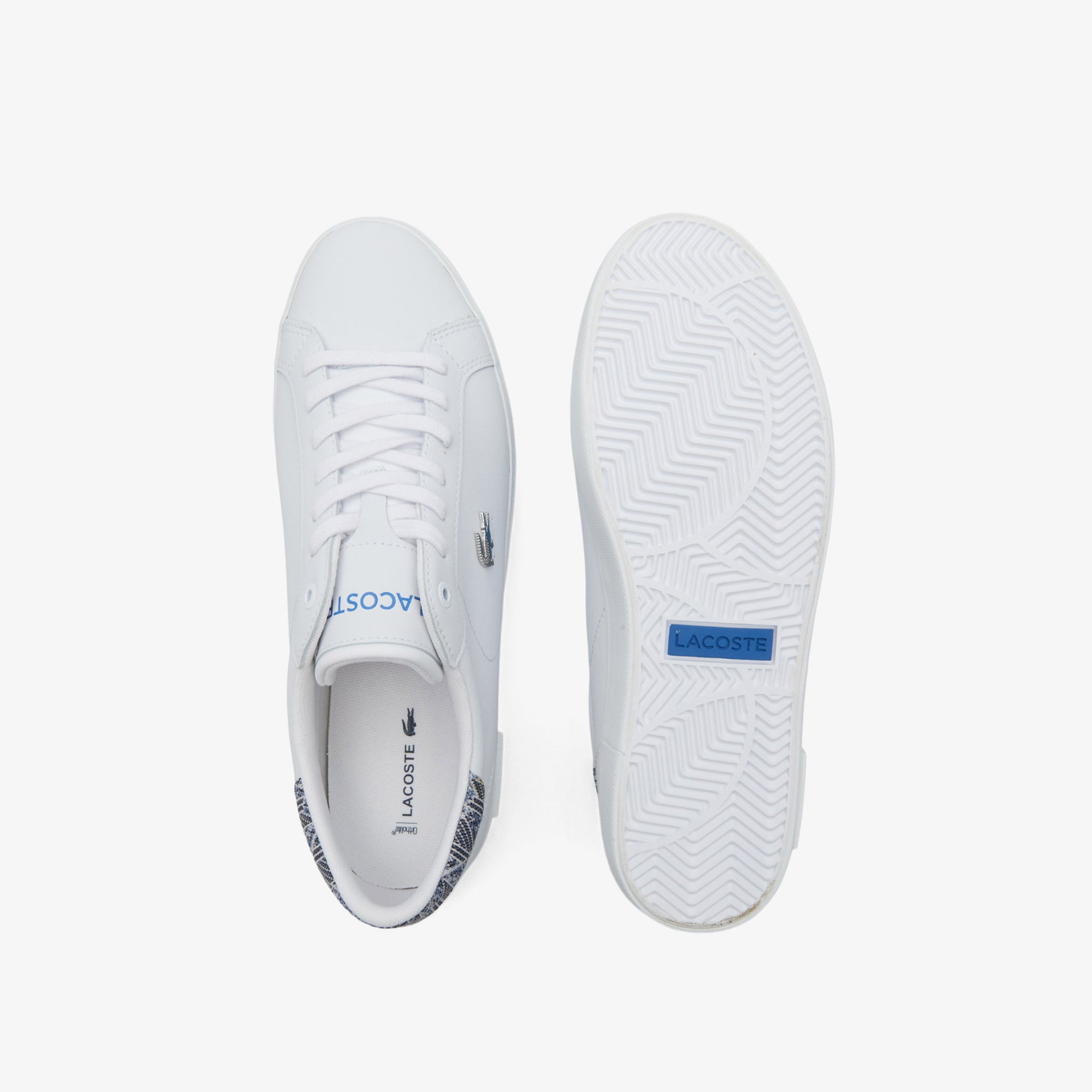Lacoste Powercourt Kadın Beyaz Sneaker görsel 5