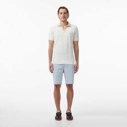 Erkek Regular Fit Polo Yaka Krem Polo Krem