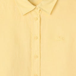 Kadın Relaxed Fit Sarı Gömlek Sarı