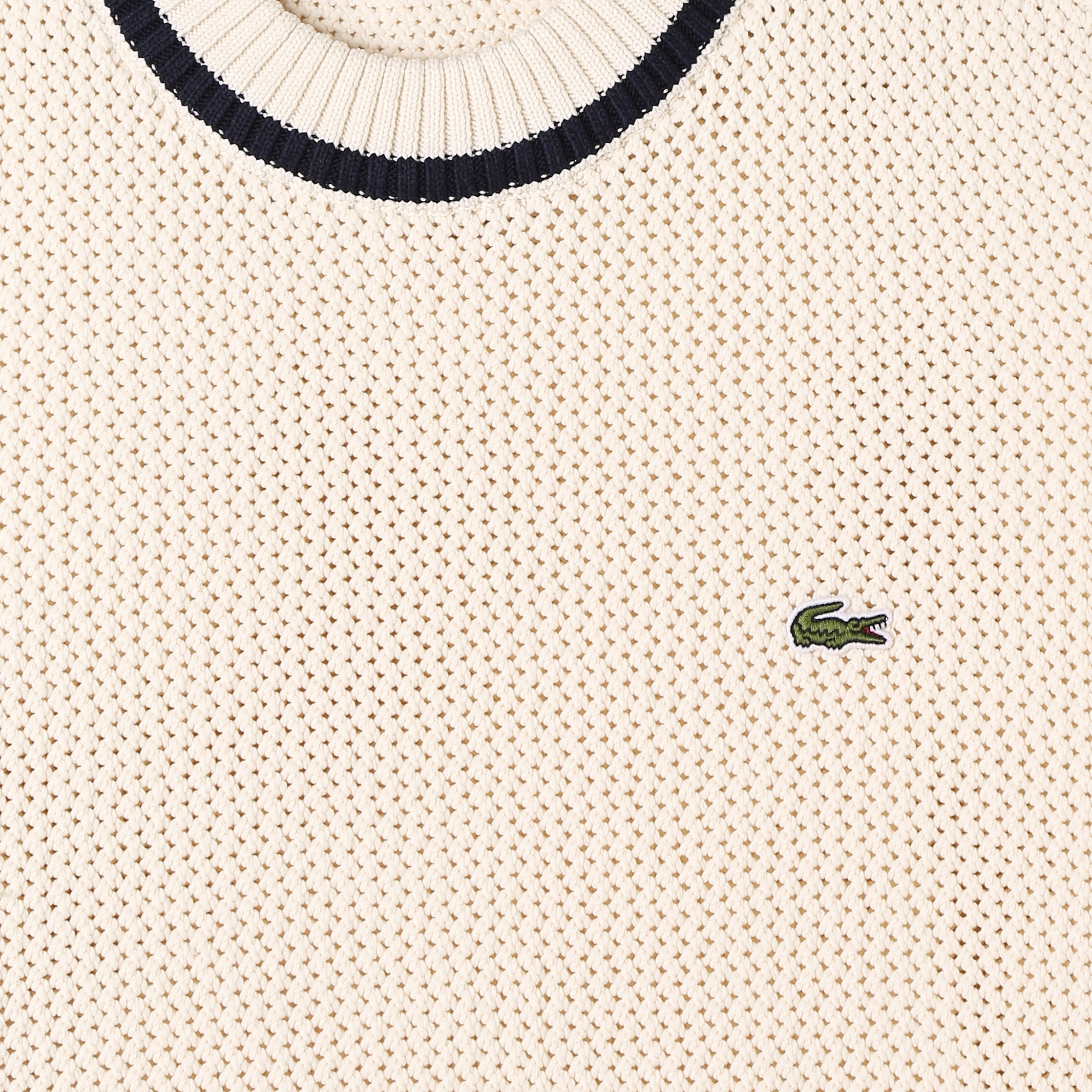 Kadın Classic Fit Bisiklet Yaka Krem Bluz