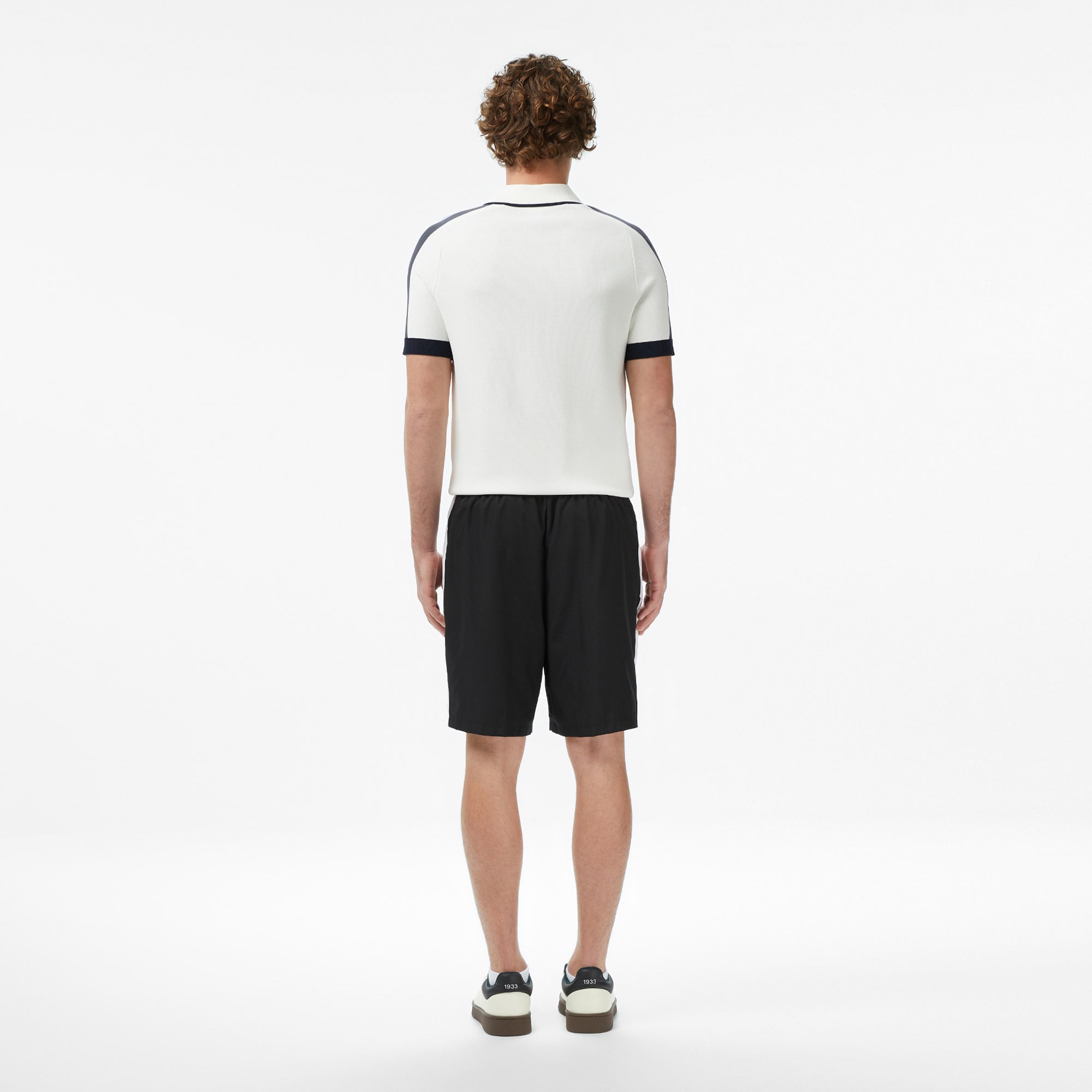 Lacoste Erkek Regular Fit Siyah Şort görsel 4